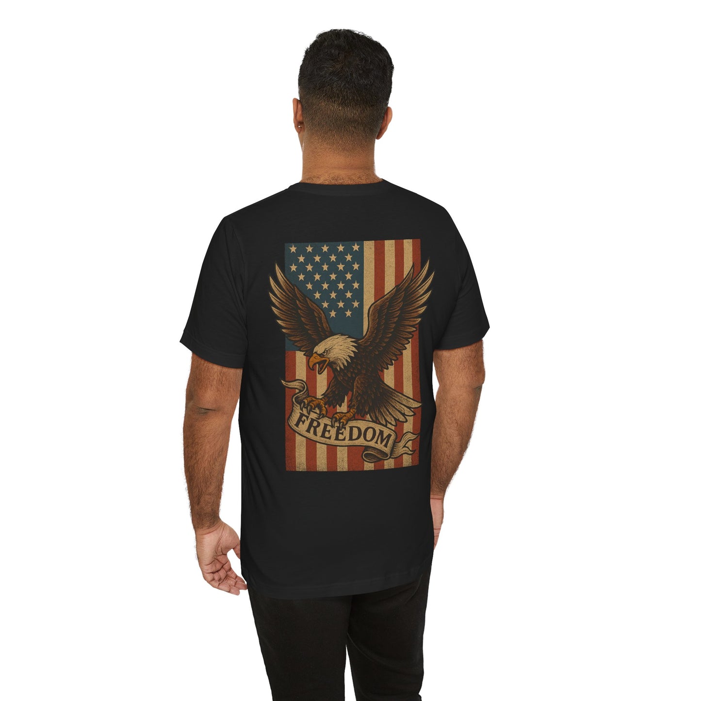 Freedom Flies High Men's Bella Canvas Tee