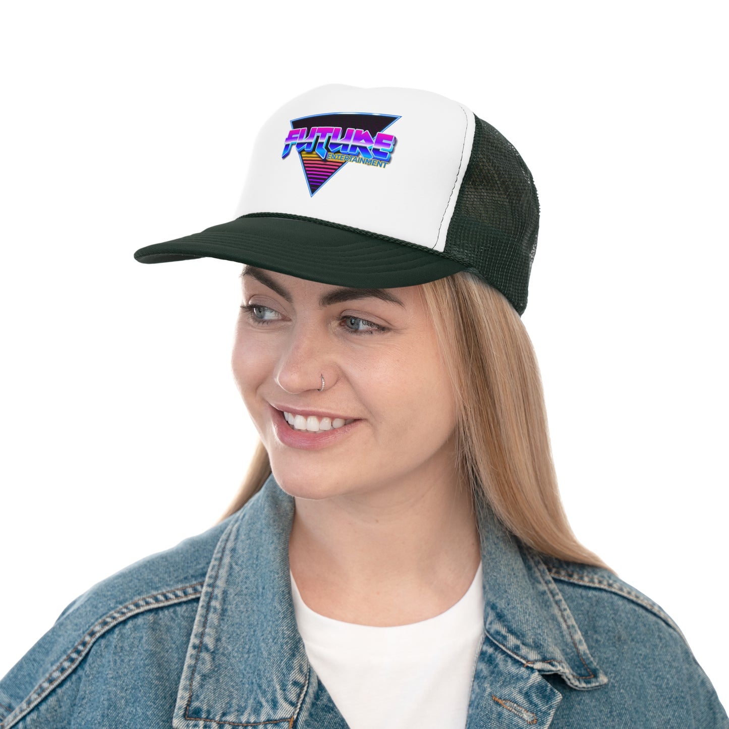 Future Entertainment Trucker Cap - Vintage Style Mesh Hat