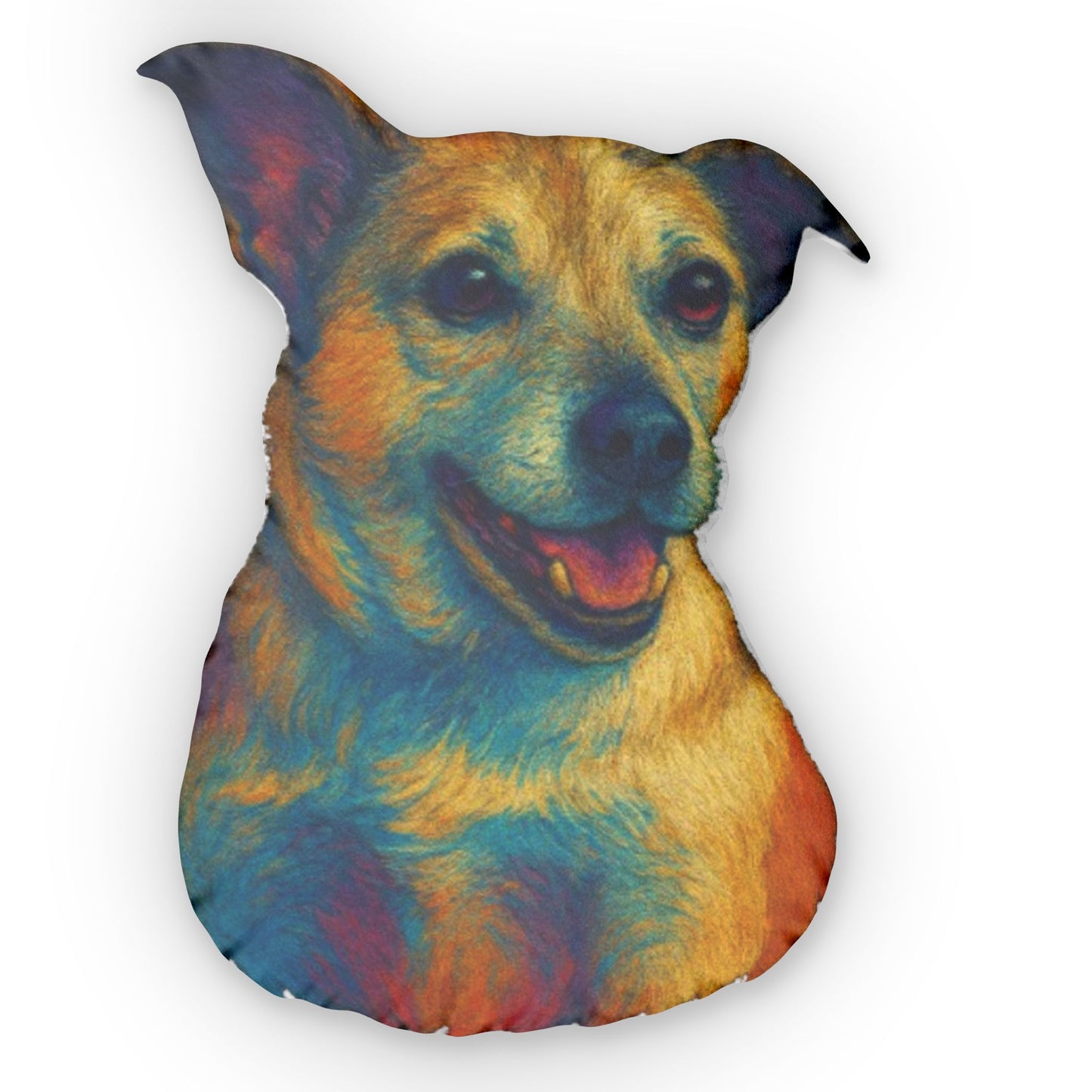 Custom Dog Shaped Pillow, Personalized Pet Cushion, Unique Dog Lover Gift, Home Decor, Dog Memorial Gift