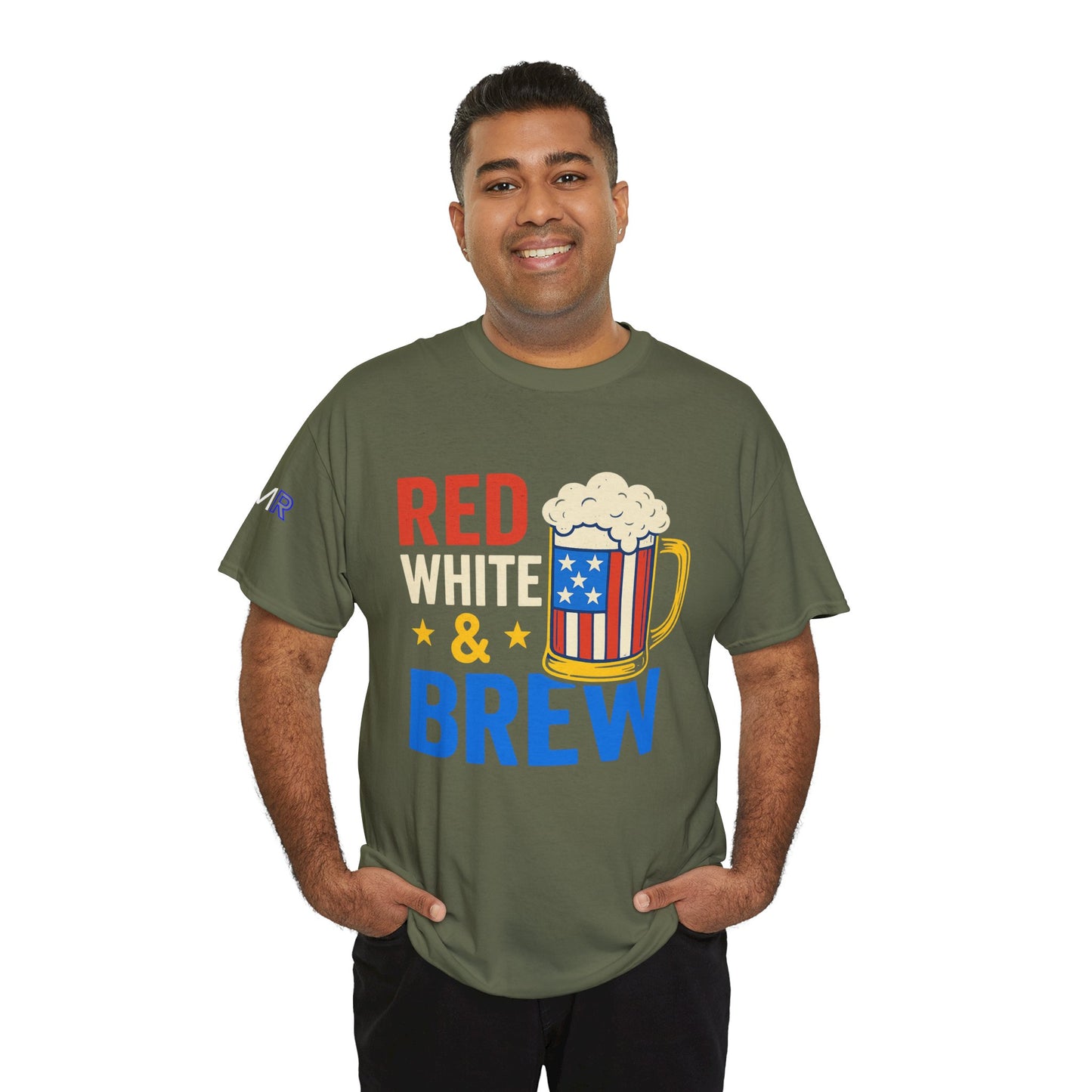 Men's Red, White & Brew