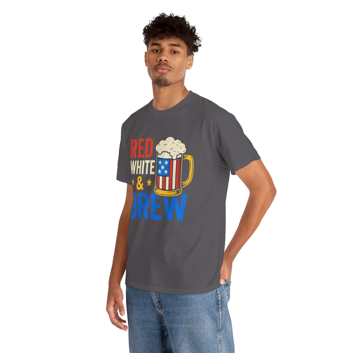 Men's Red, White & Brew