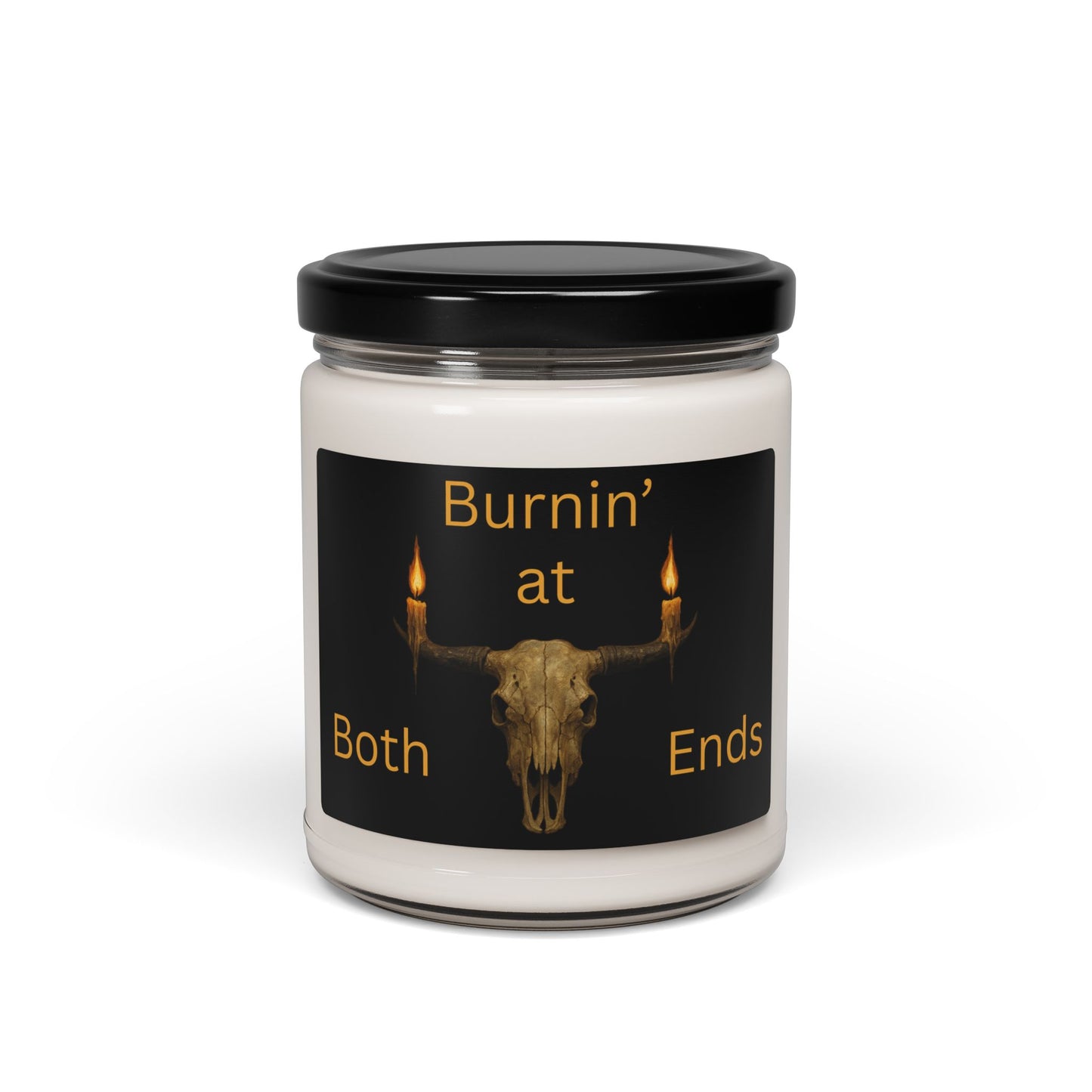 Burnin' at Both Ends - 9oz Scented Soy Candle for Meditation and Home Decor