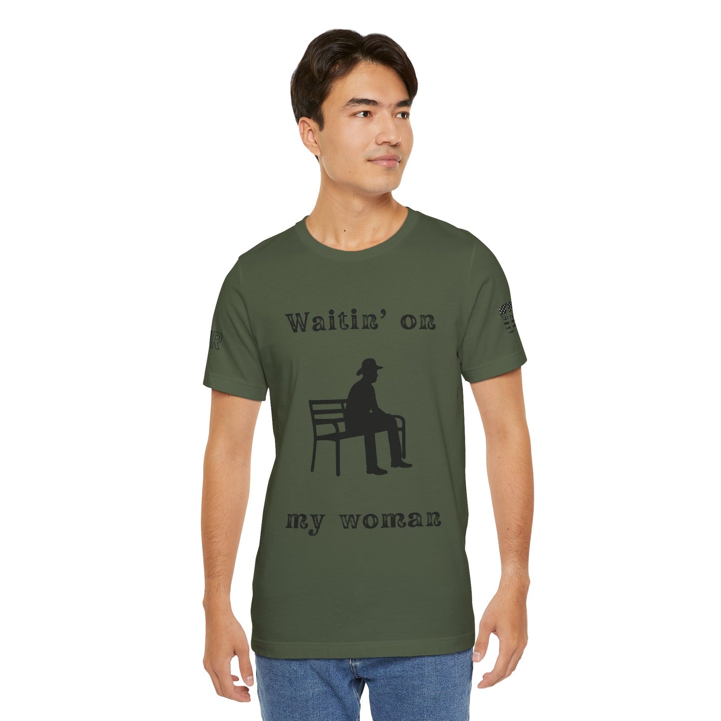 Waitin' on my Woman - Men's Tee
