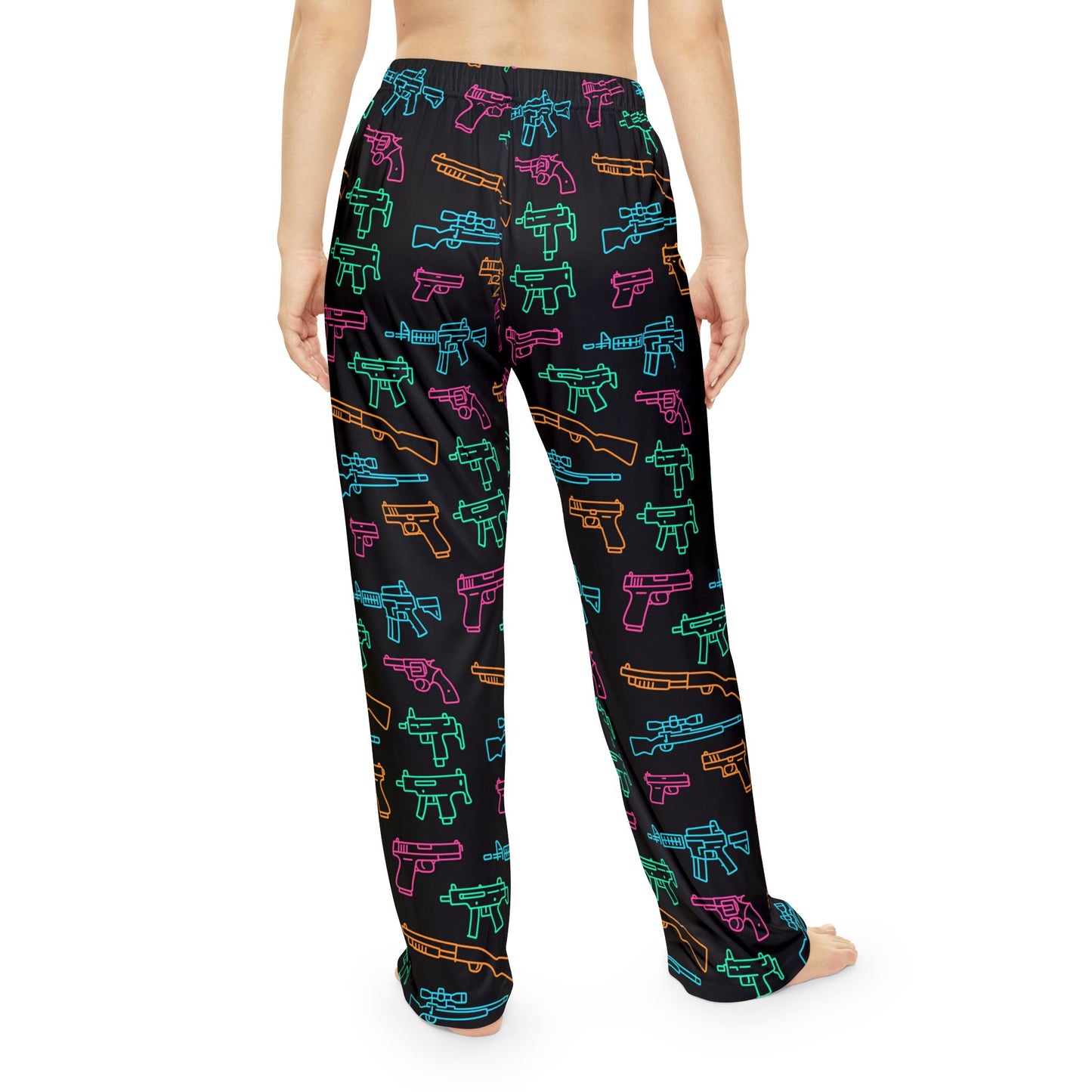 Neon Firearm Pajama Pants