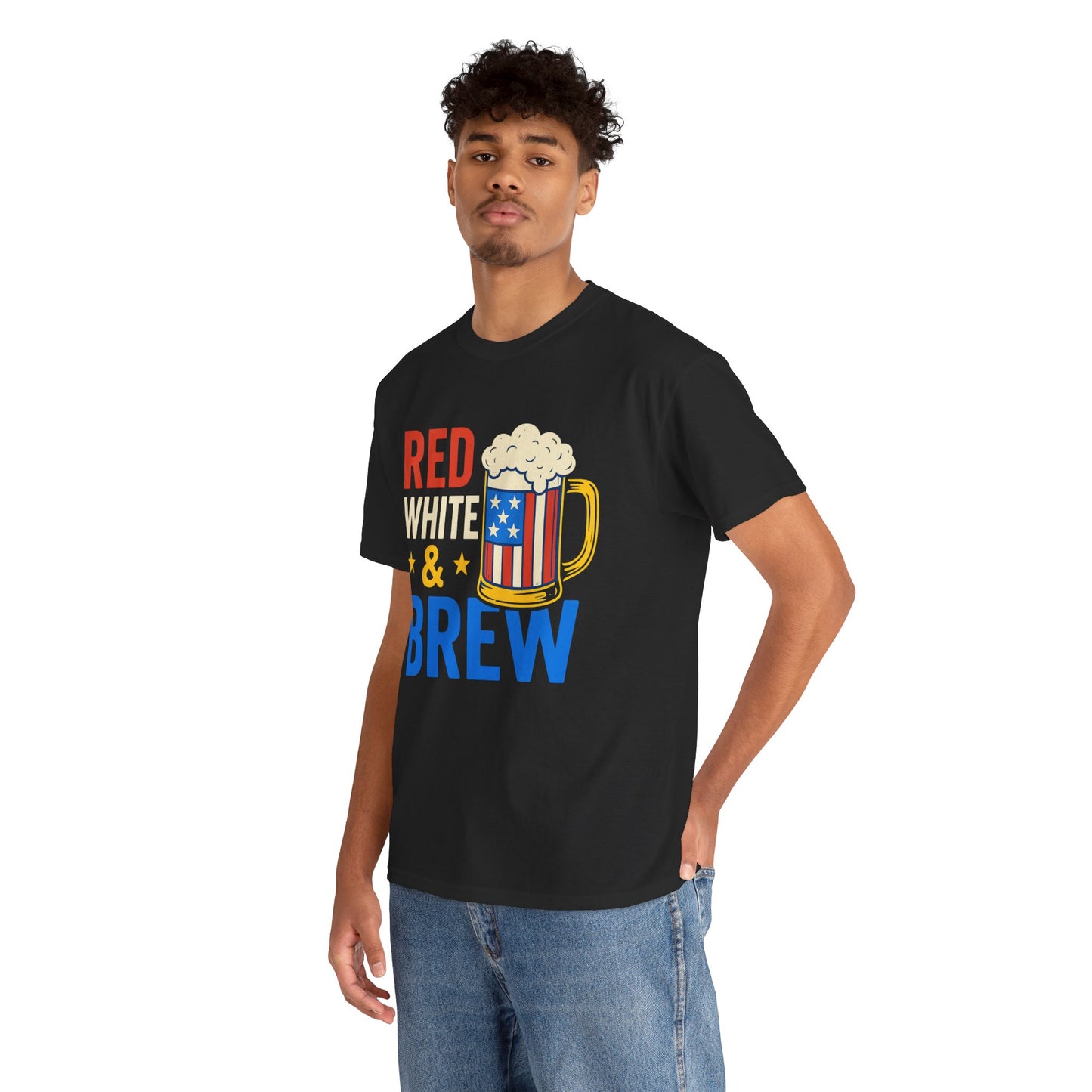 Men's Red, White & Brew