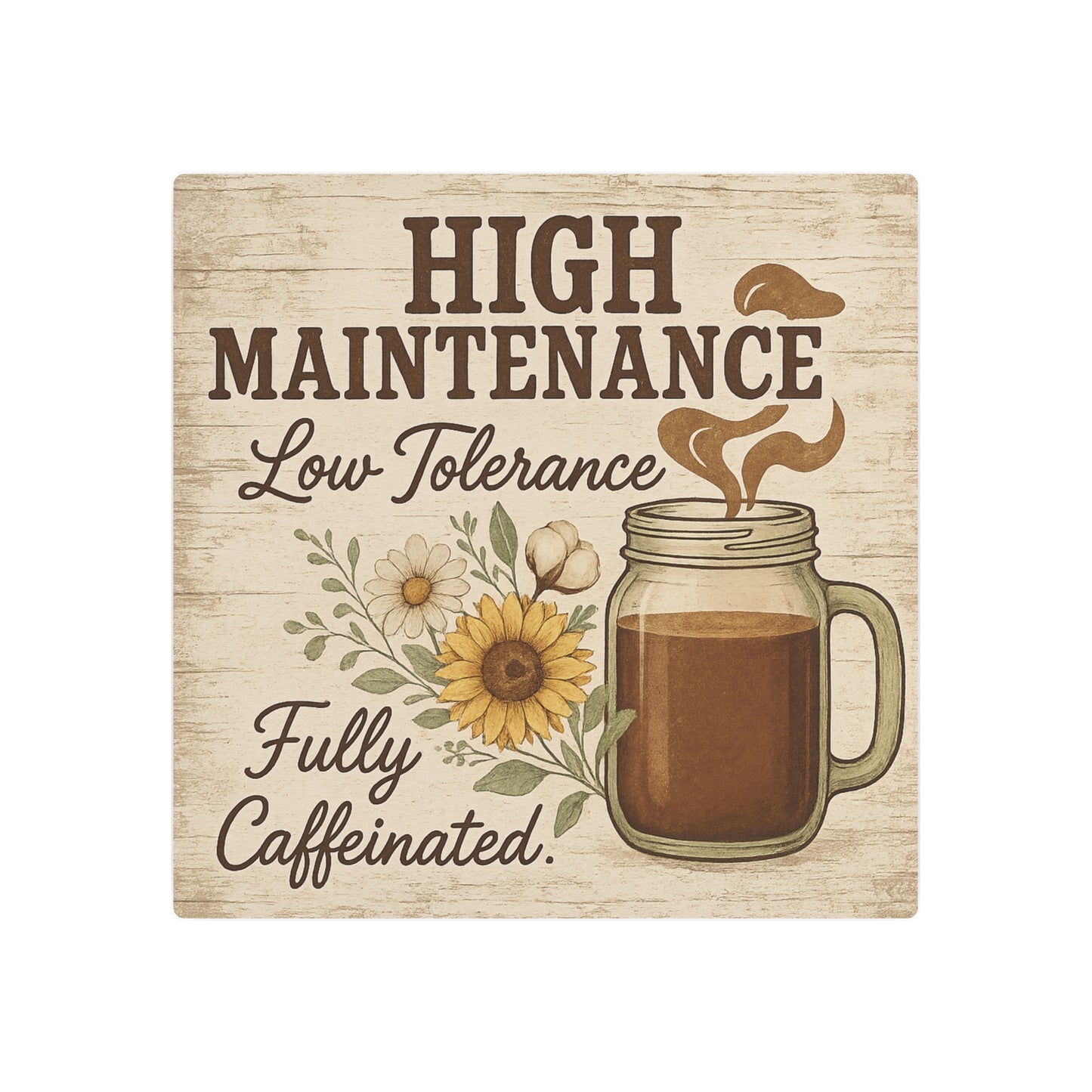 Cafe Metal Art Sign