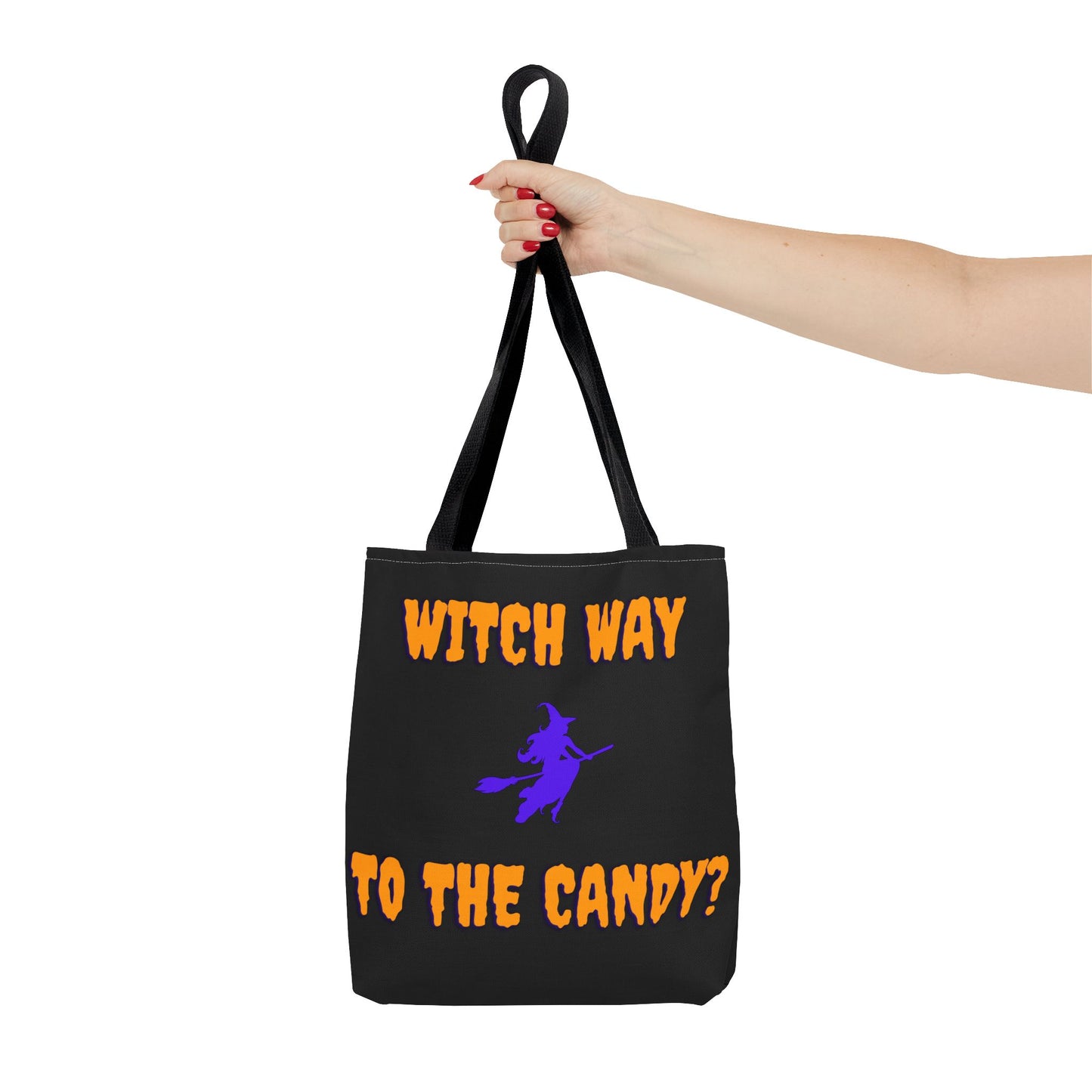 Witch Way to the Candy - Halloween Tote