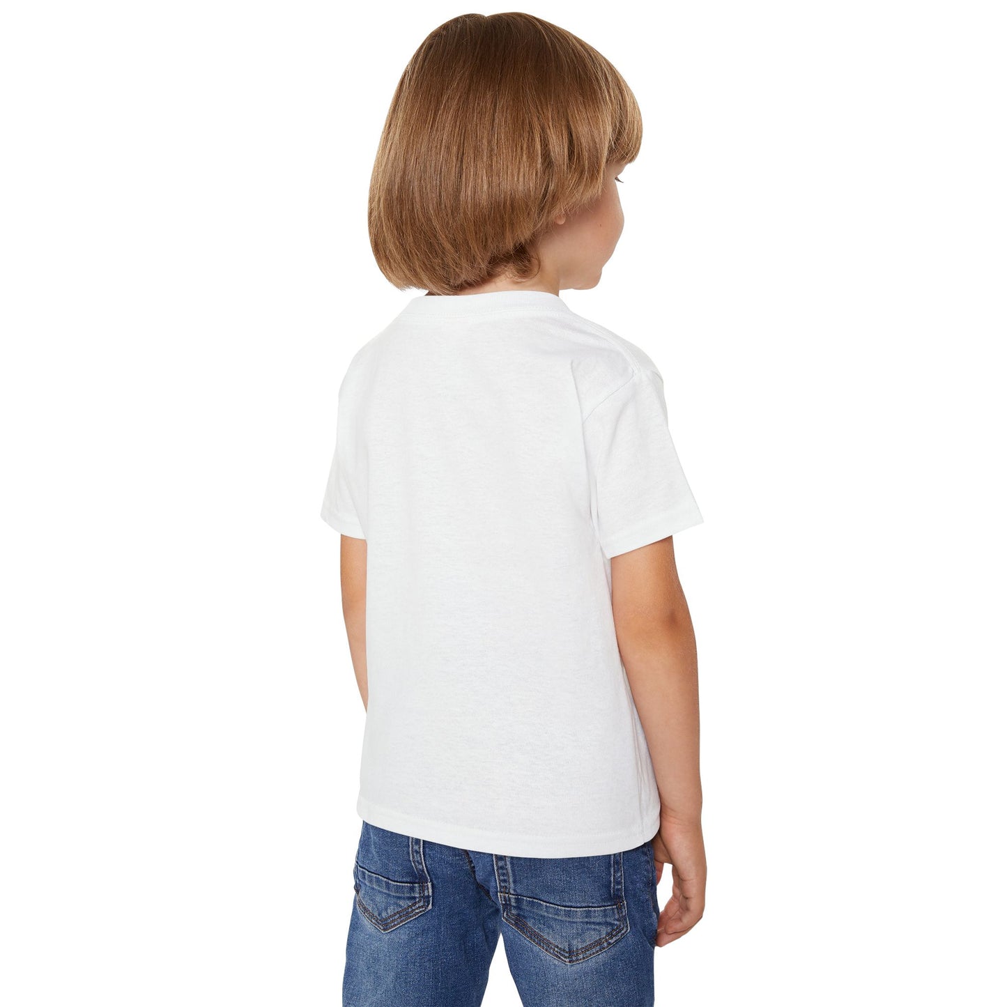 Patriotic Toddler Girl's T-Shirt, 4th of July Tee, Cute Cat Shirt, Kids Independence Day Apparel, Red White and Blue Outfit