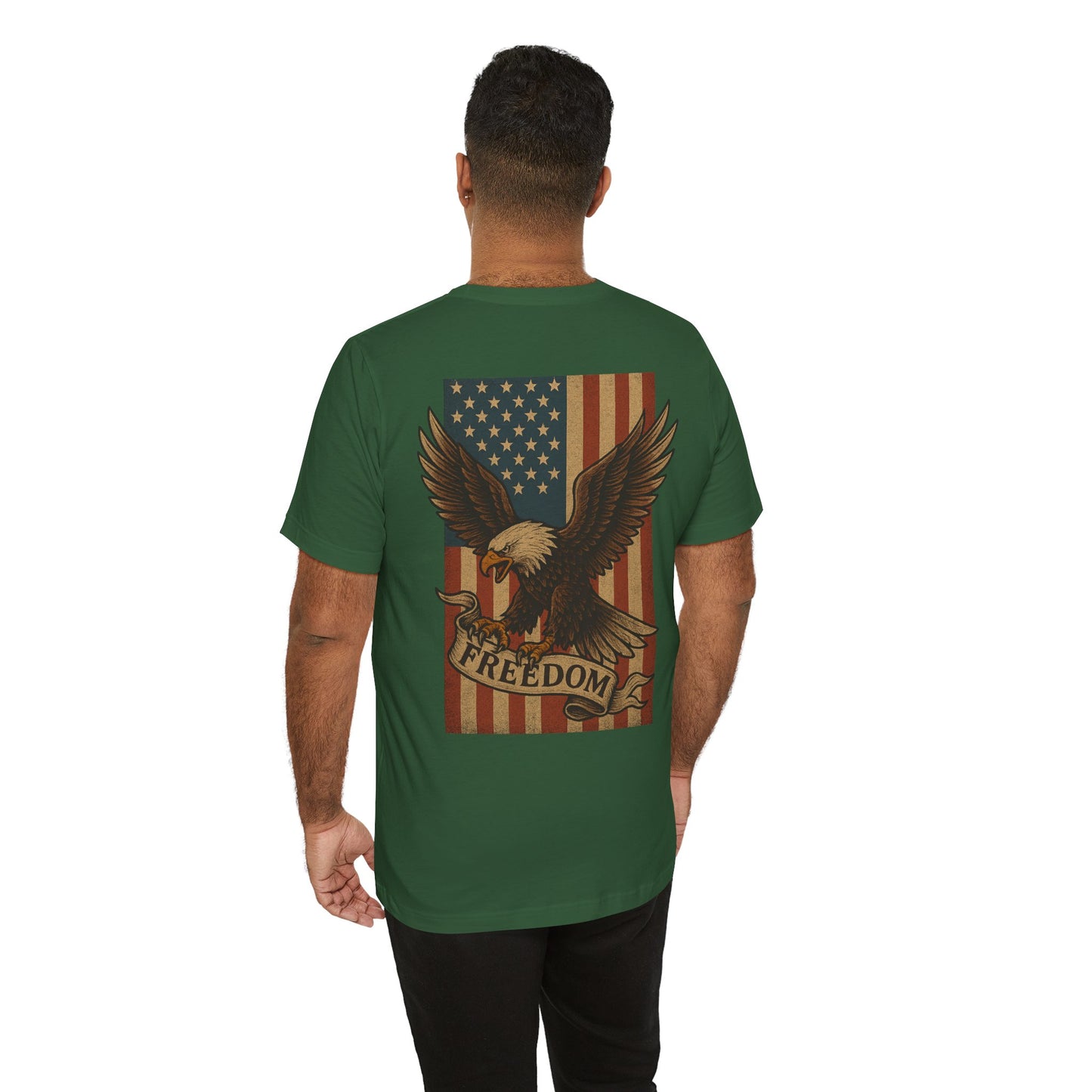 Freedom Flies High Men's Bella Canvas Tee