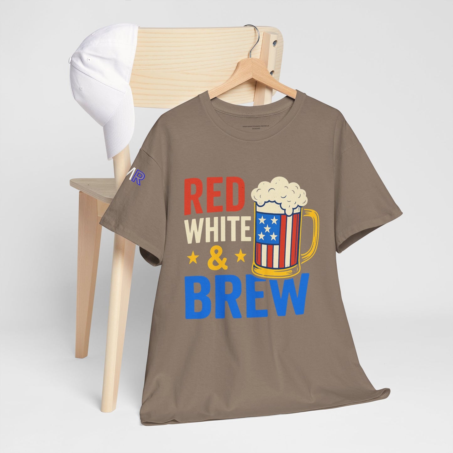 Men's Red, White & Brew