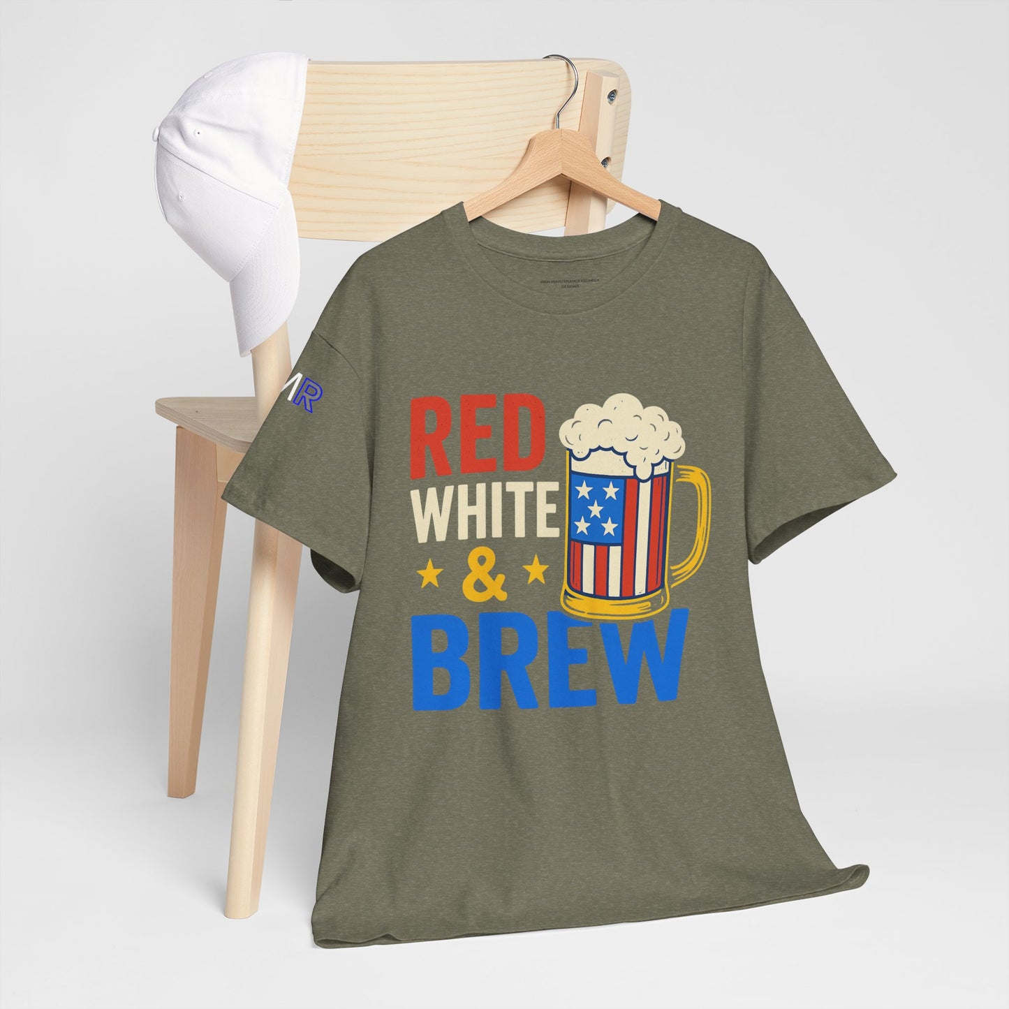 Men's Red, White & Brew