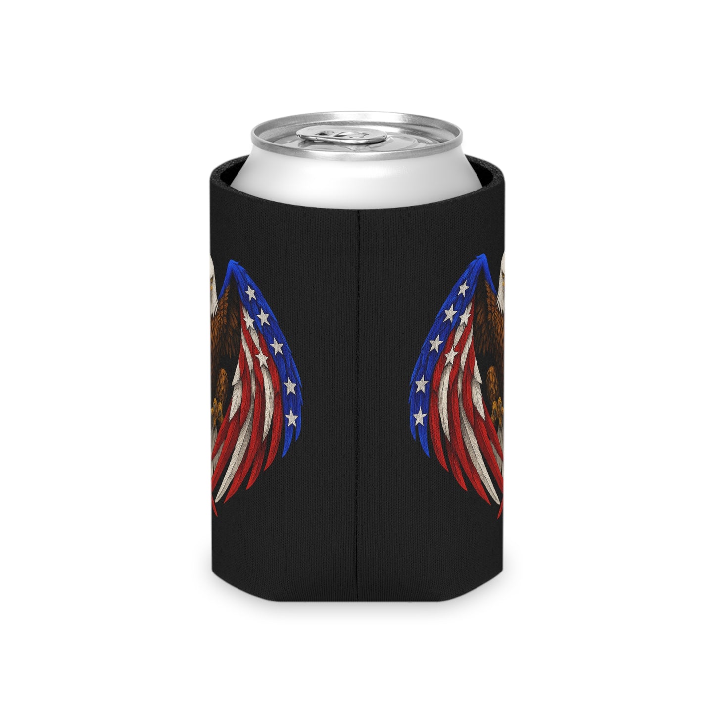 Patriotic Eagle Can Cooler