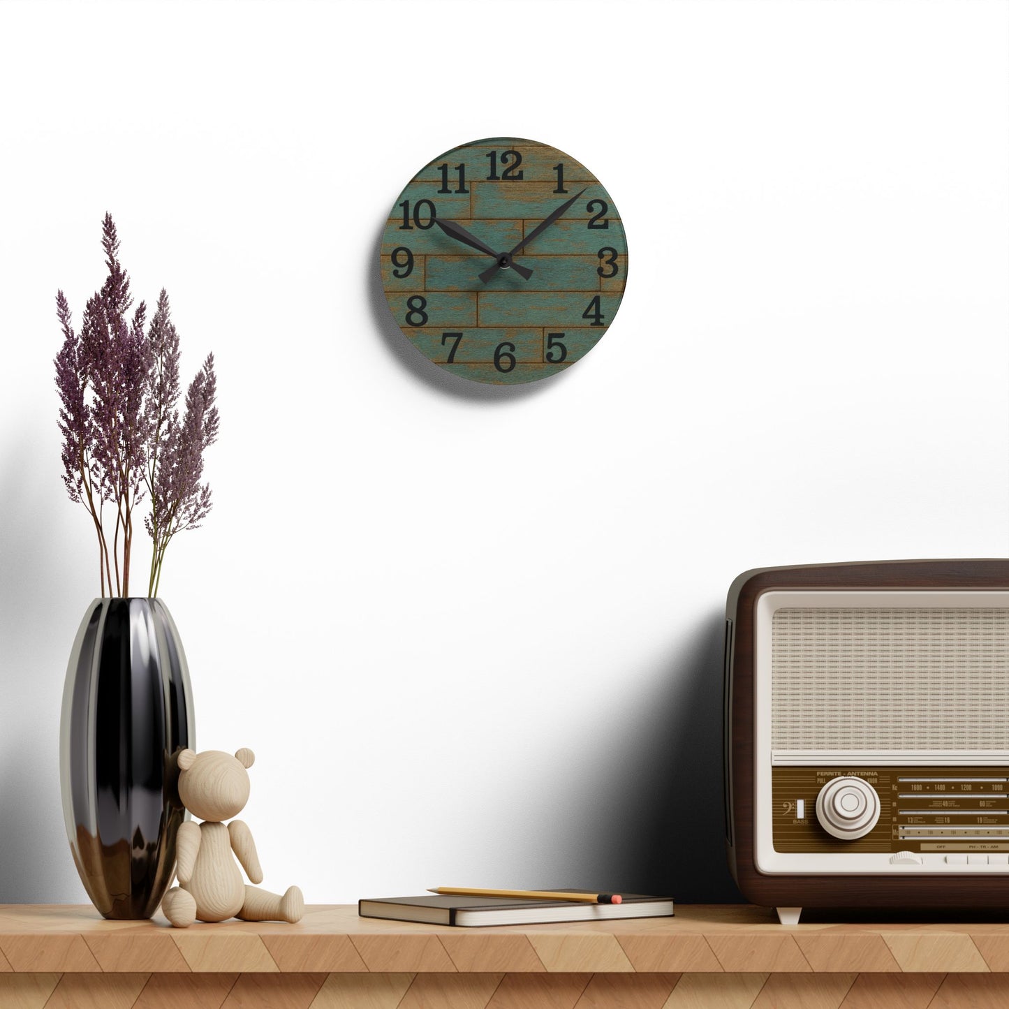 Rustic Wall Clock