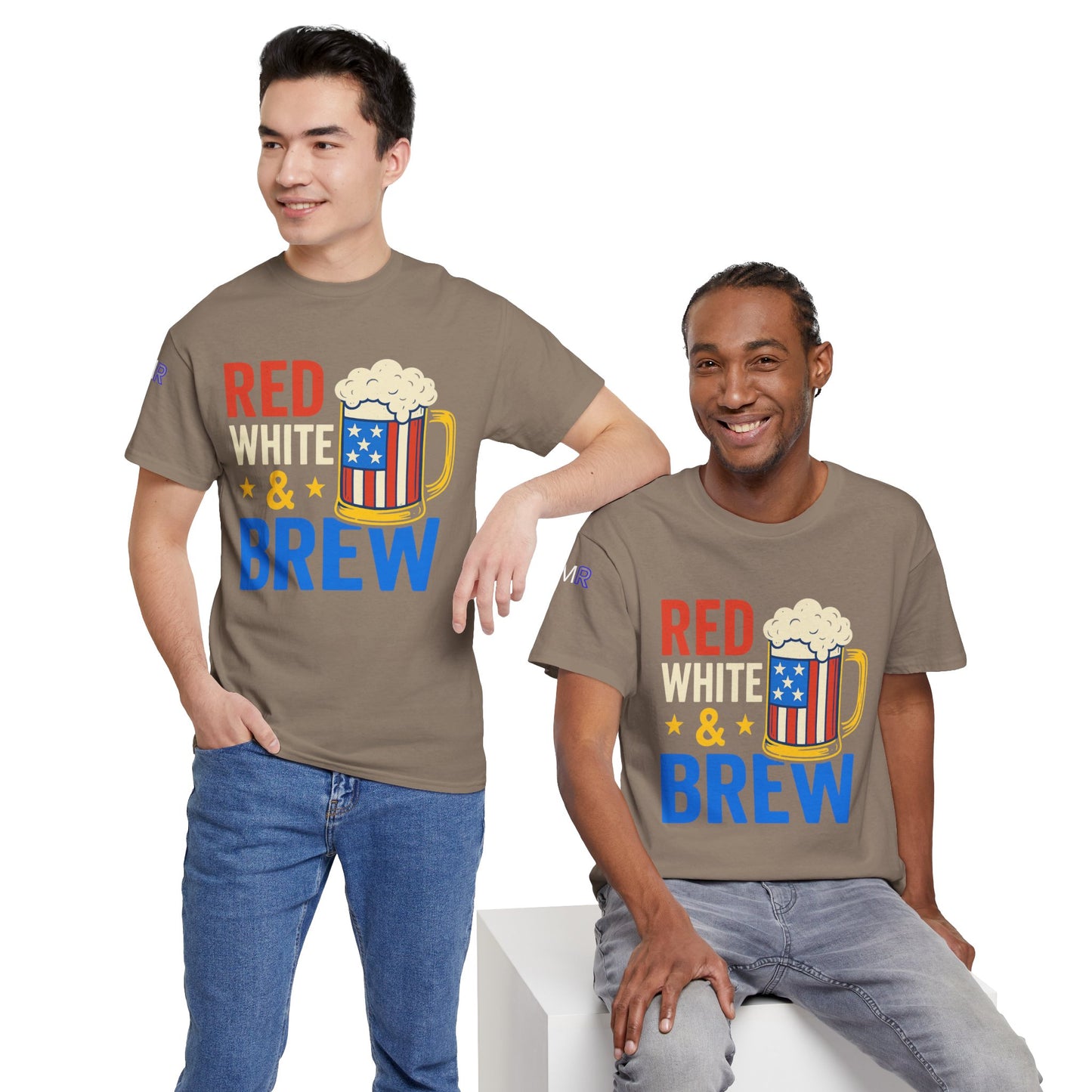 Men's Red, White & Brew