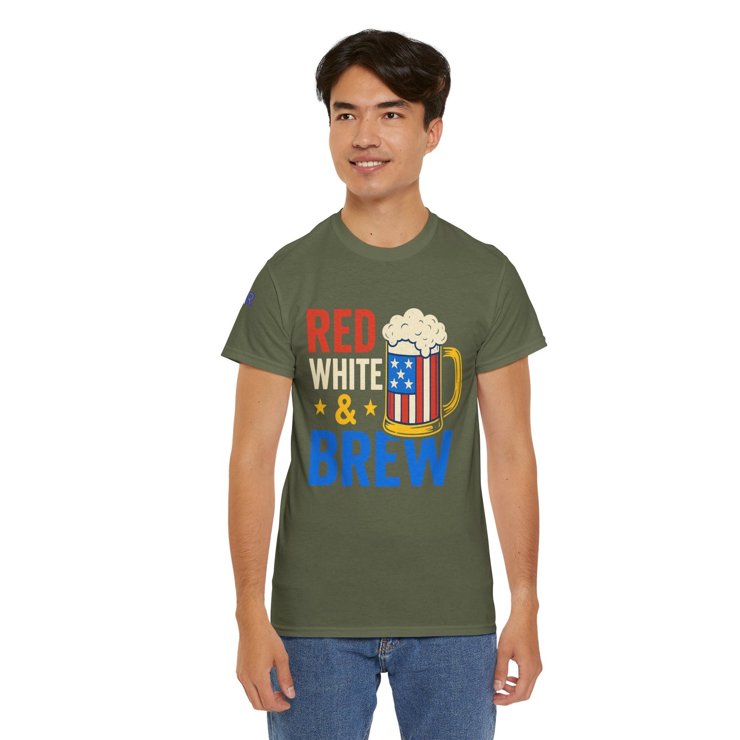 Men's Red, White & Brew