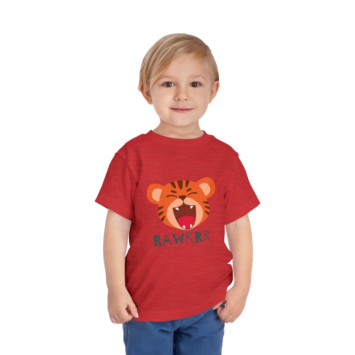 Toddler Tiger Tee - Fun Kids Shirt, Kids Gift, Birthday Outfit, Animal Lover Tee, Jungle Theme Clothing