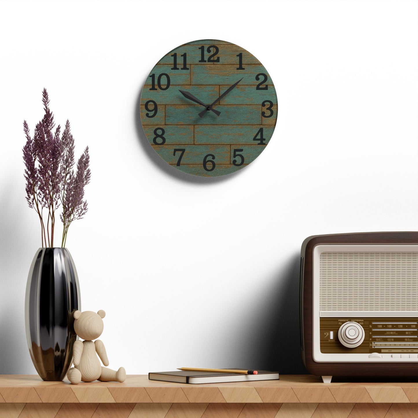 Rustic Wall Clock
