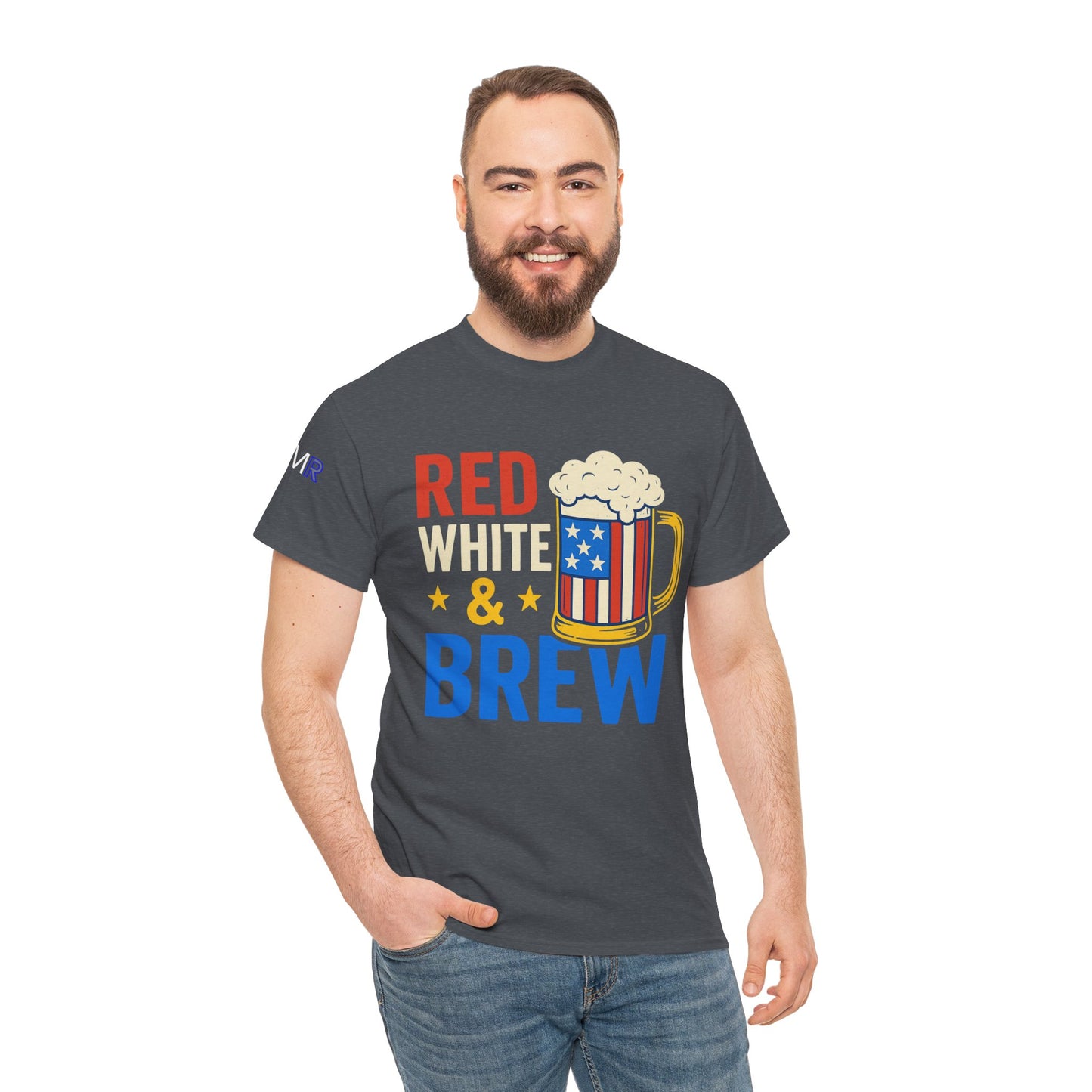Men's Red, White & Brew