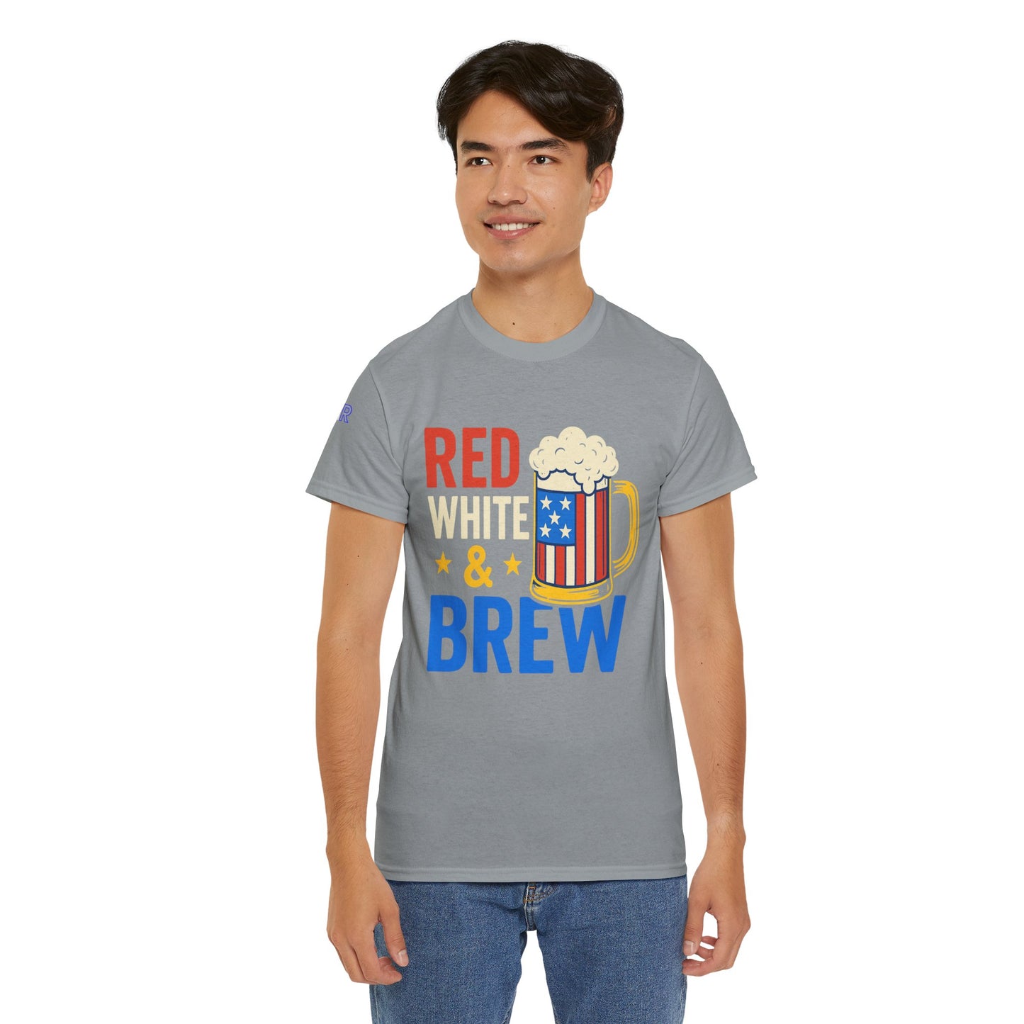 Men's Red, White & Brew