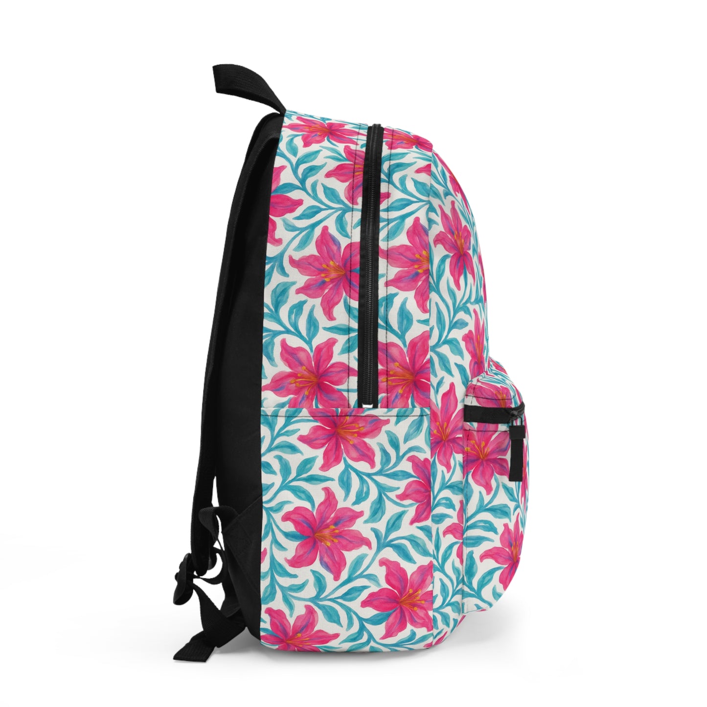 Watercolor Floral Pattern Backpack