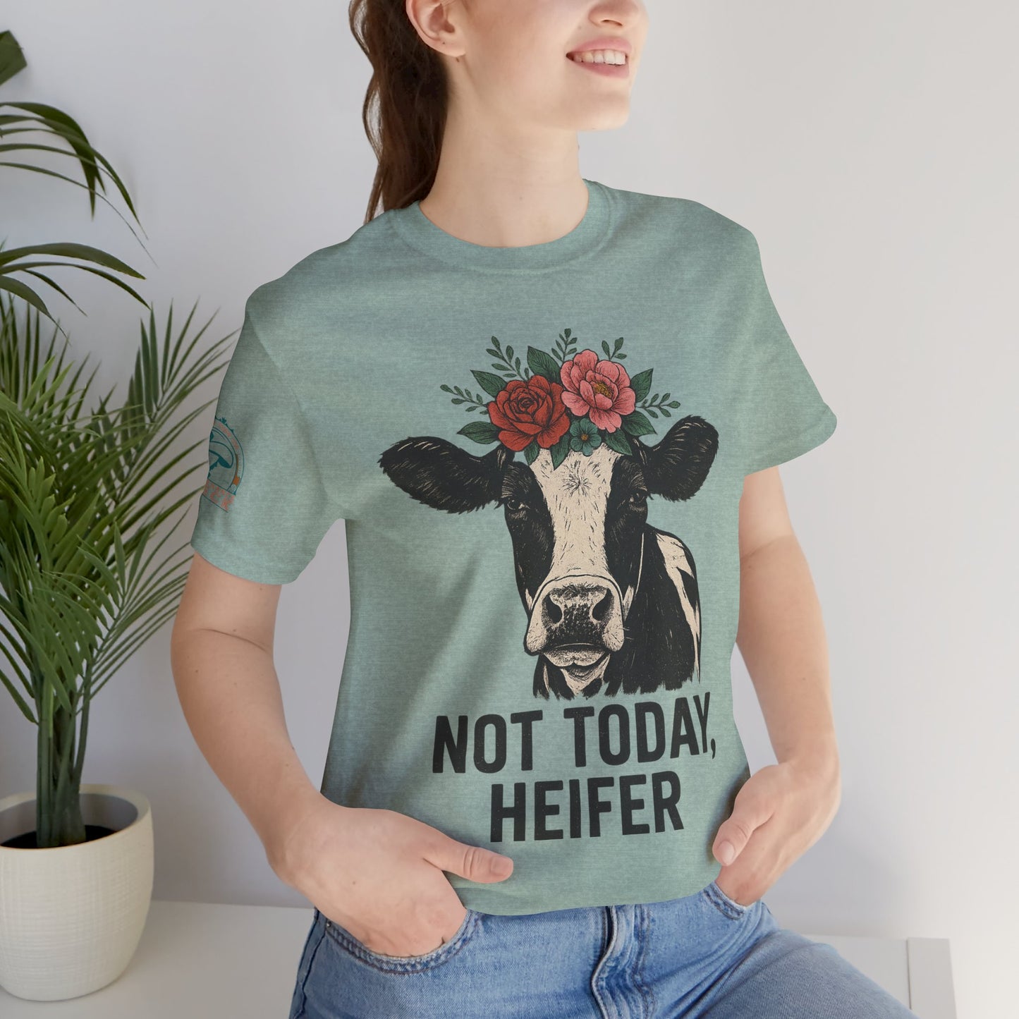 Not Today, Heifer Bella Canvas