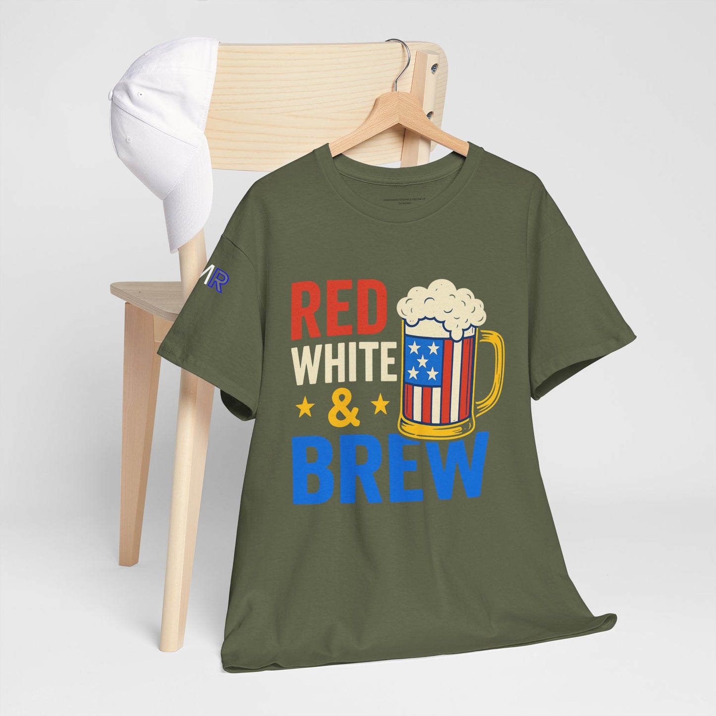 Men's Red, White & Brew