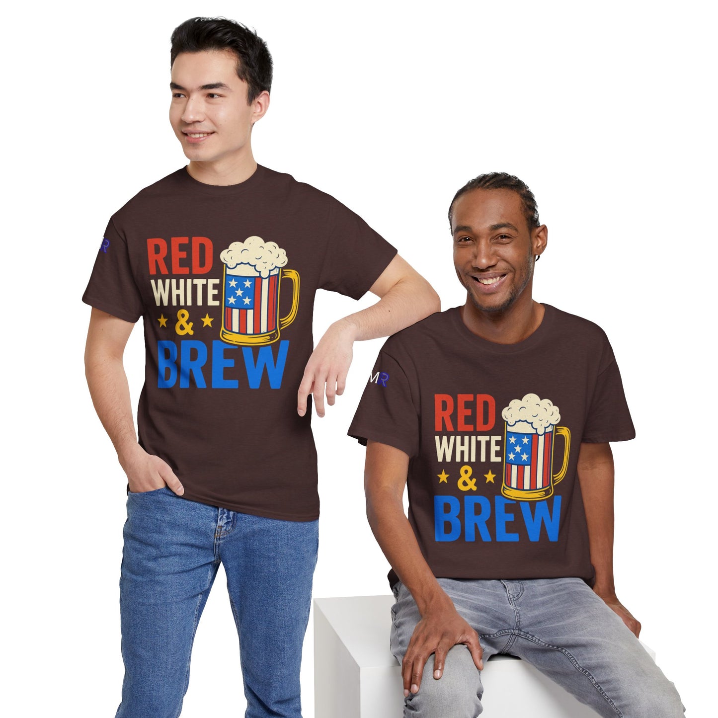 Men's Red, White & Brew