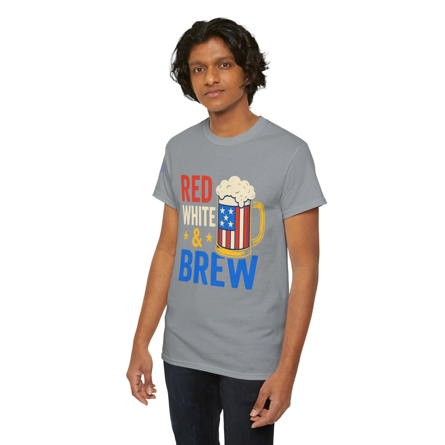 Men's Red, White & Brew