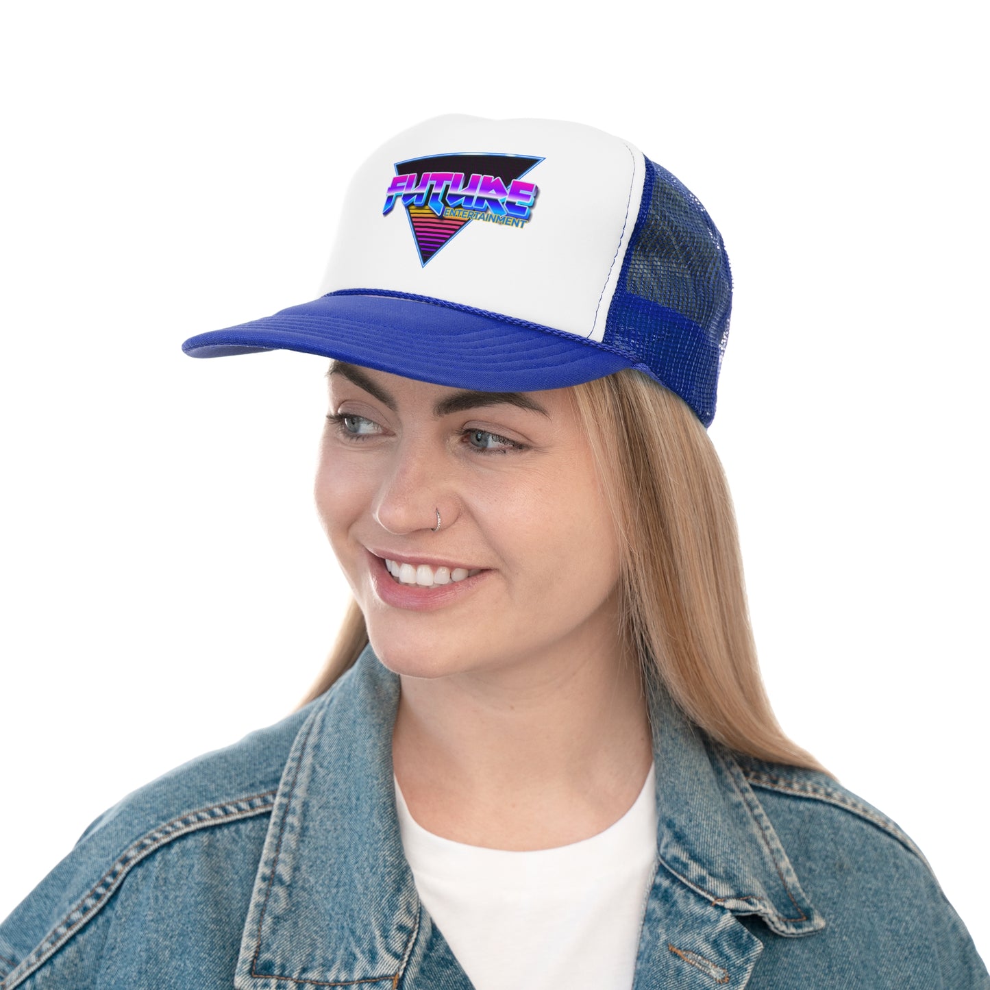 Future Entertainment Trucker Cap - Vintage Style Mesh Hat