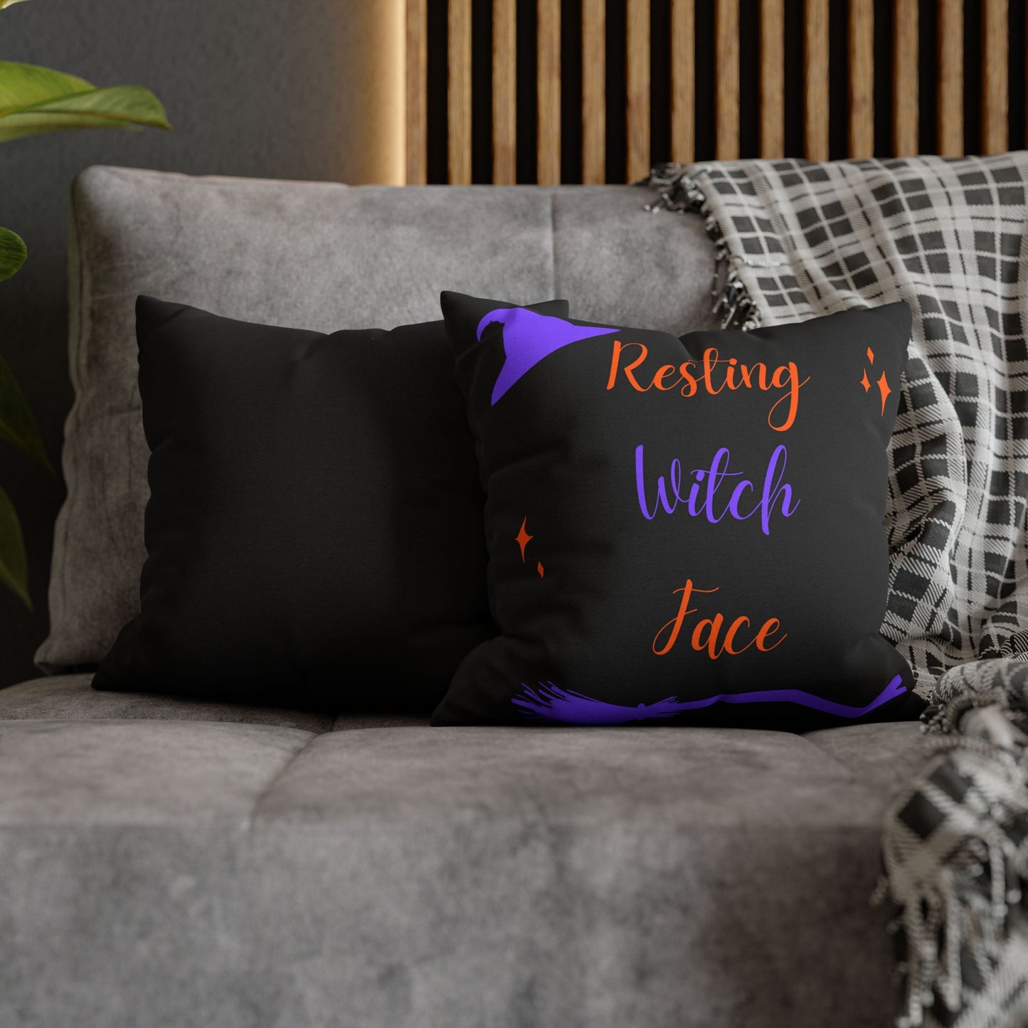 Resting Witch Face Pillowcase