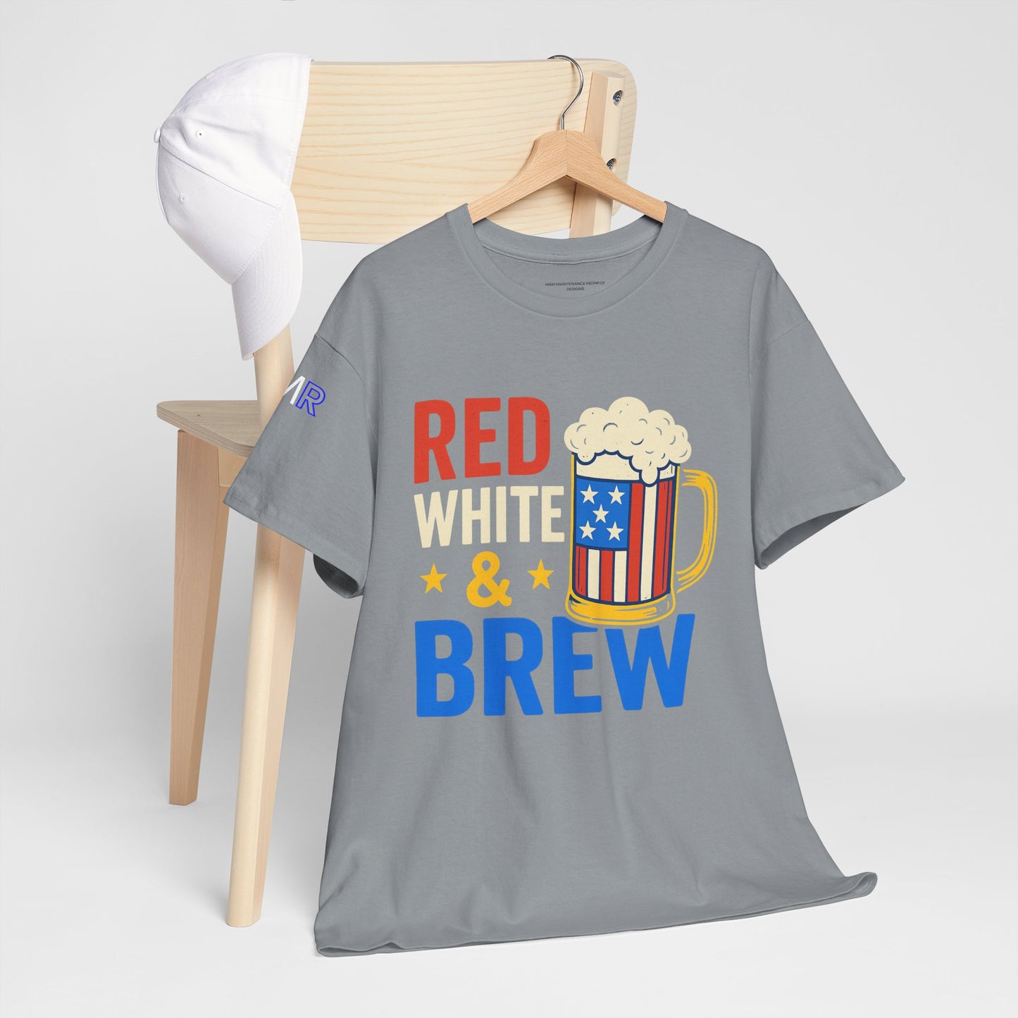 Men's Red, White & Brew