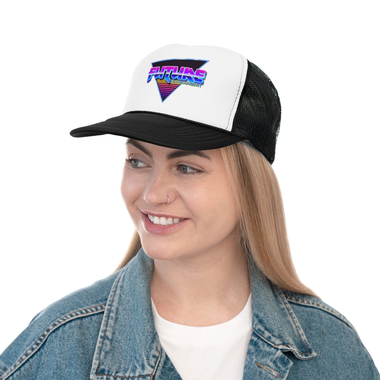Future Entertainment Trucker Cap - Vintage Style Mesh Hat