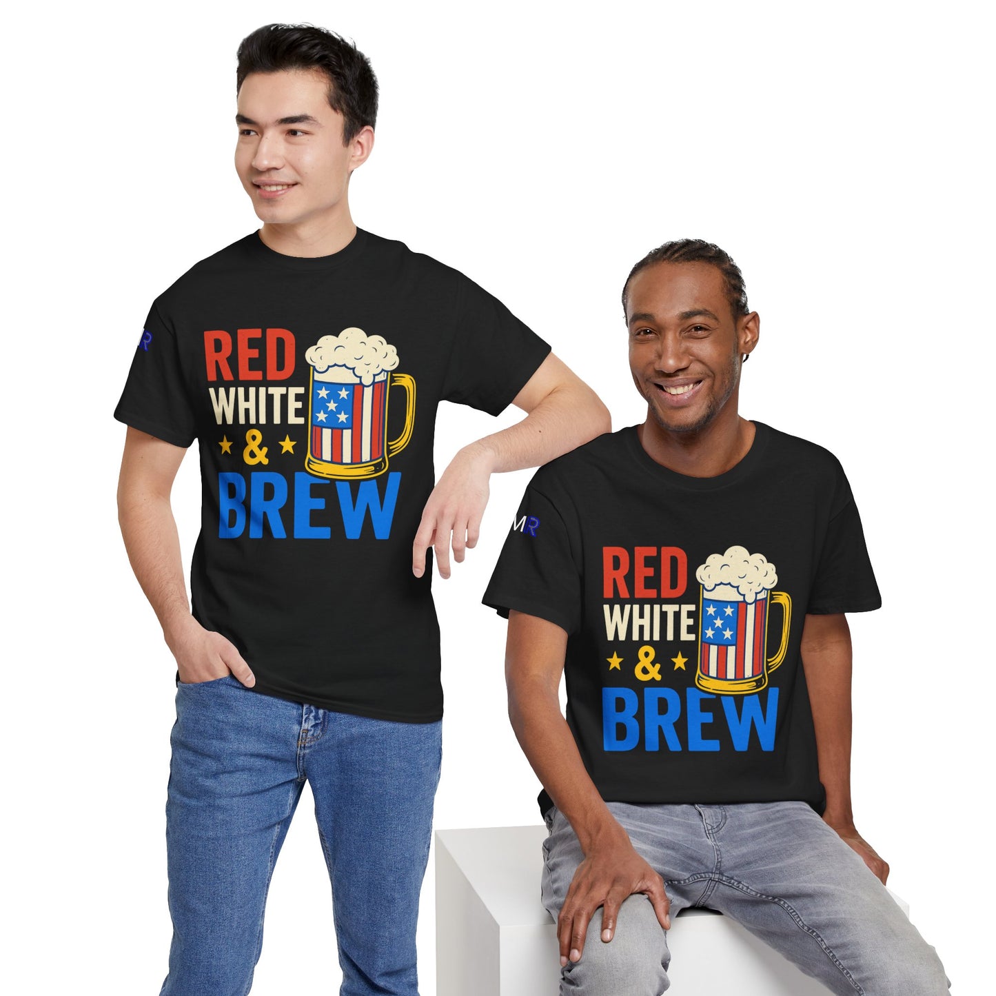 Men's Red, White & Brew