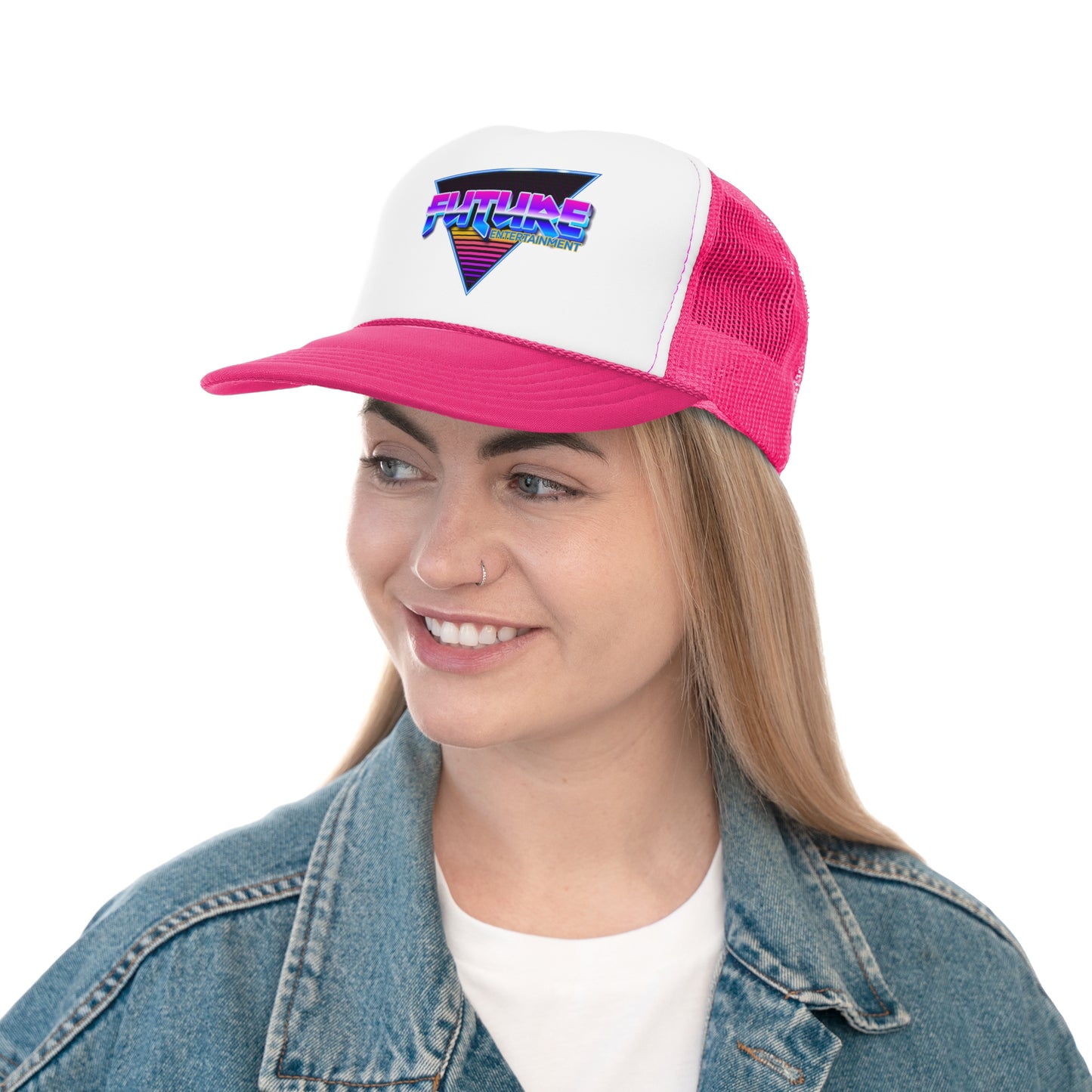 Future Entertainment Trucker Cap - Vintage Style Mesh Hat