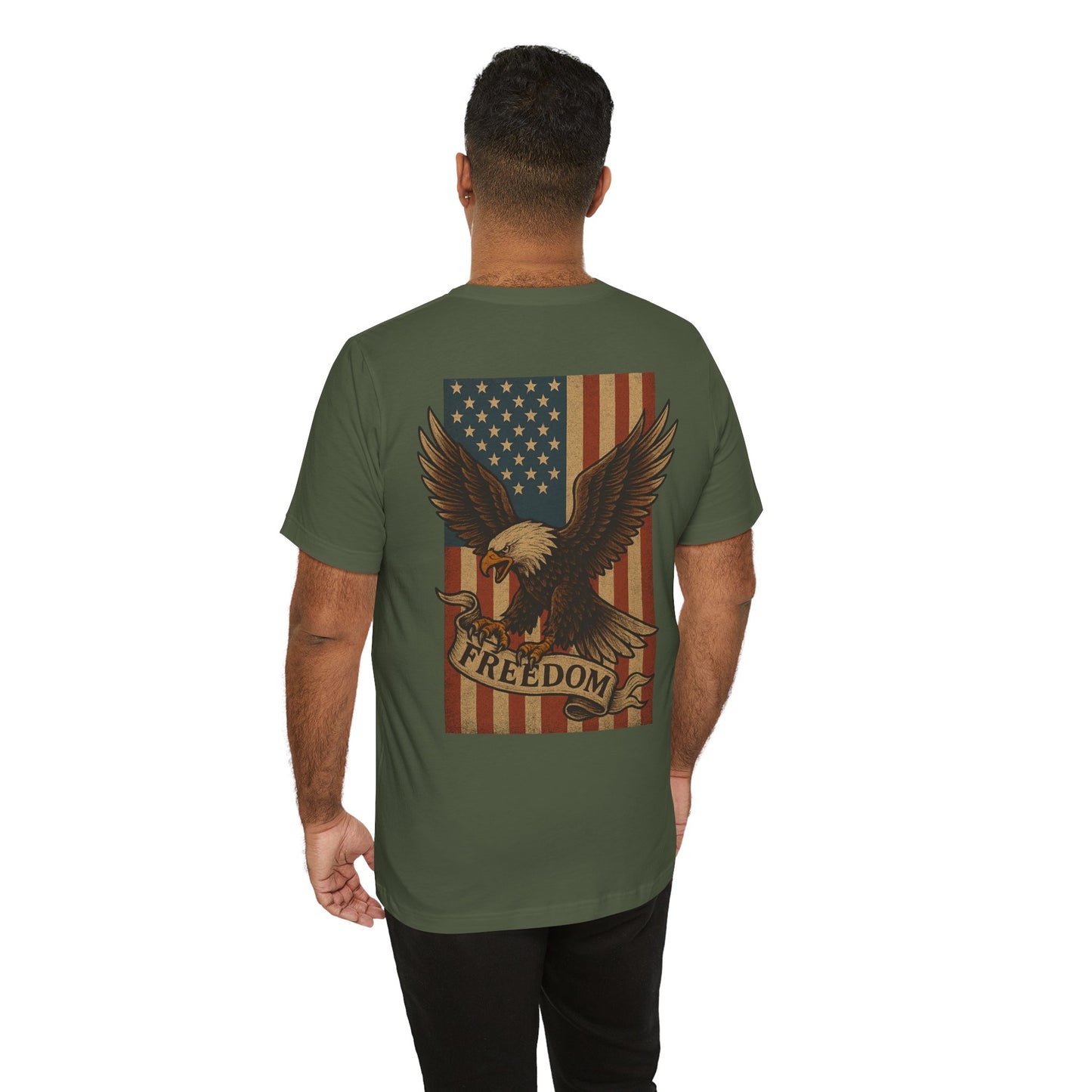 Freedom Flies High Men's Bella Canvas Tee