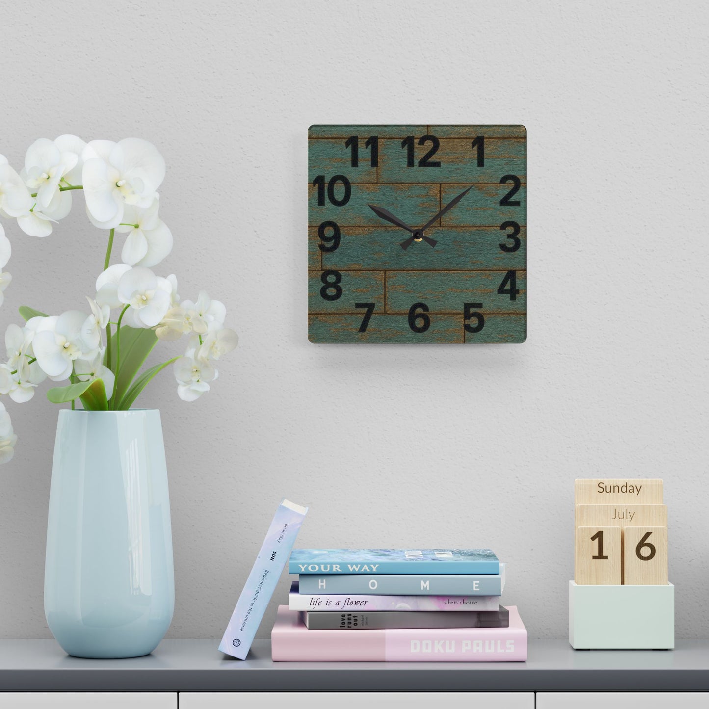Rustic Wall Clock