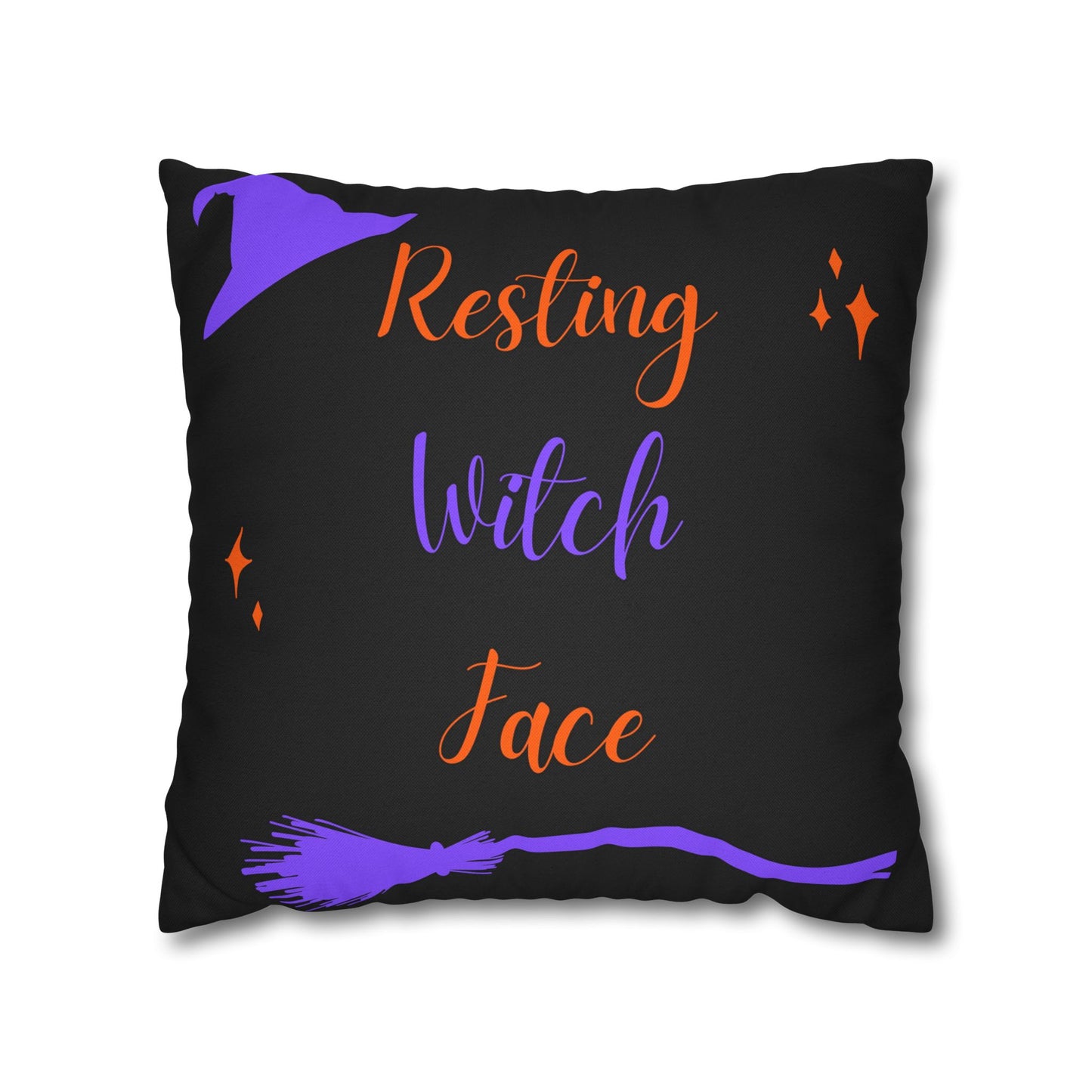 Resting Witch Face Pillowcase
