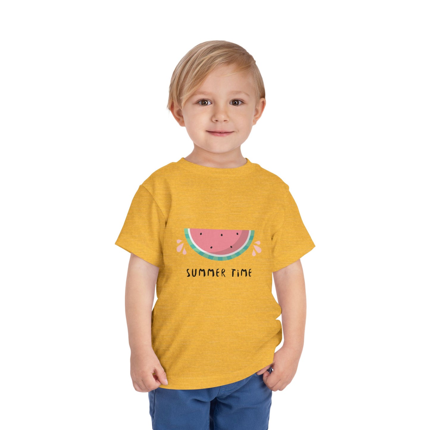 Toddler Summer Watermelon Tee - Cute Short Sleeve Shirt for Kids
