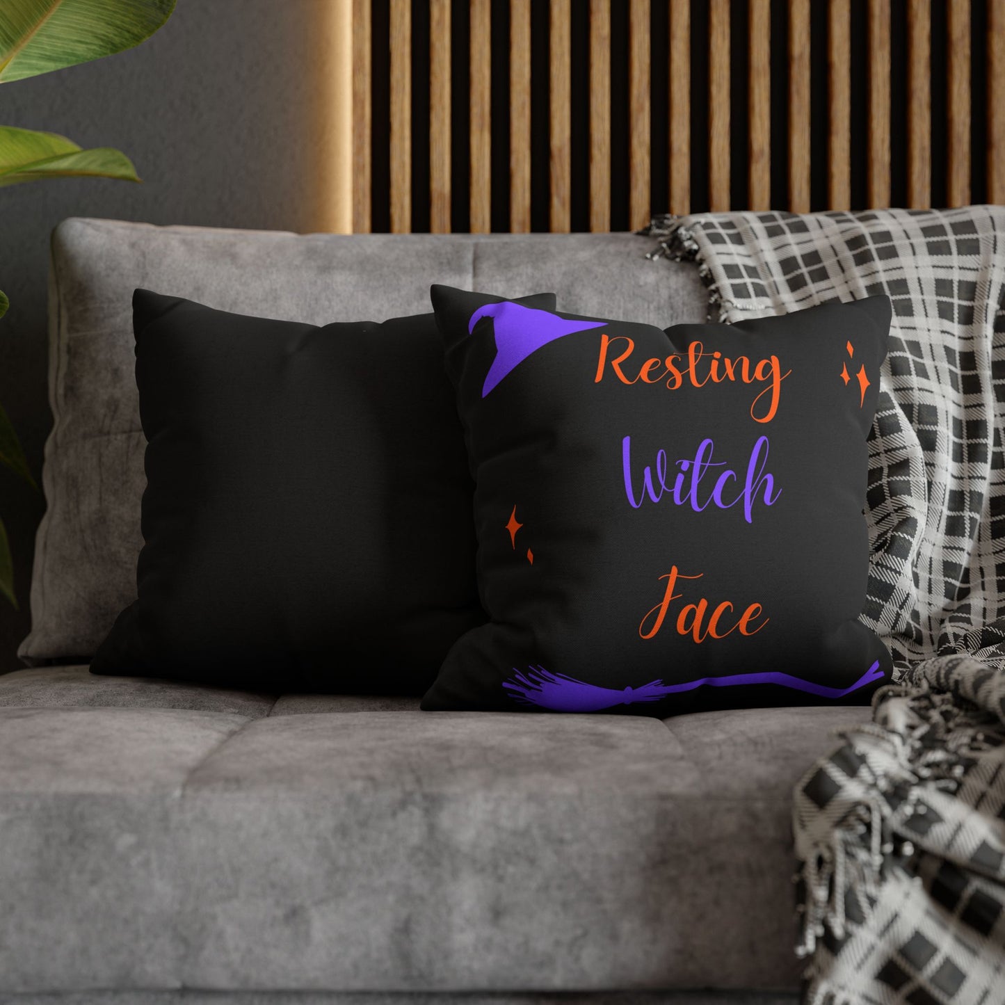Resting Witch Face Pillowcase