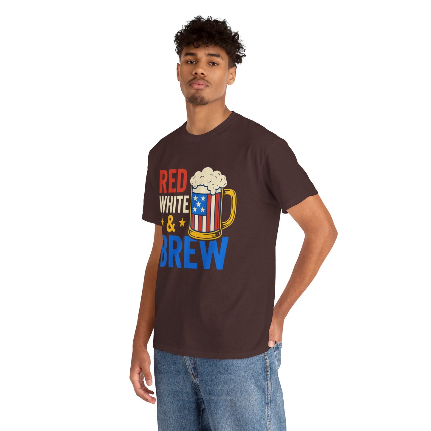 Men's Red, White & Brew
