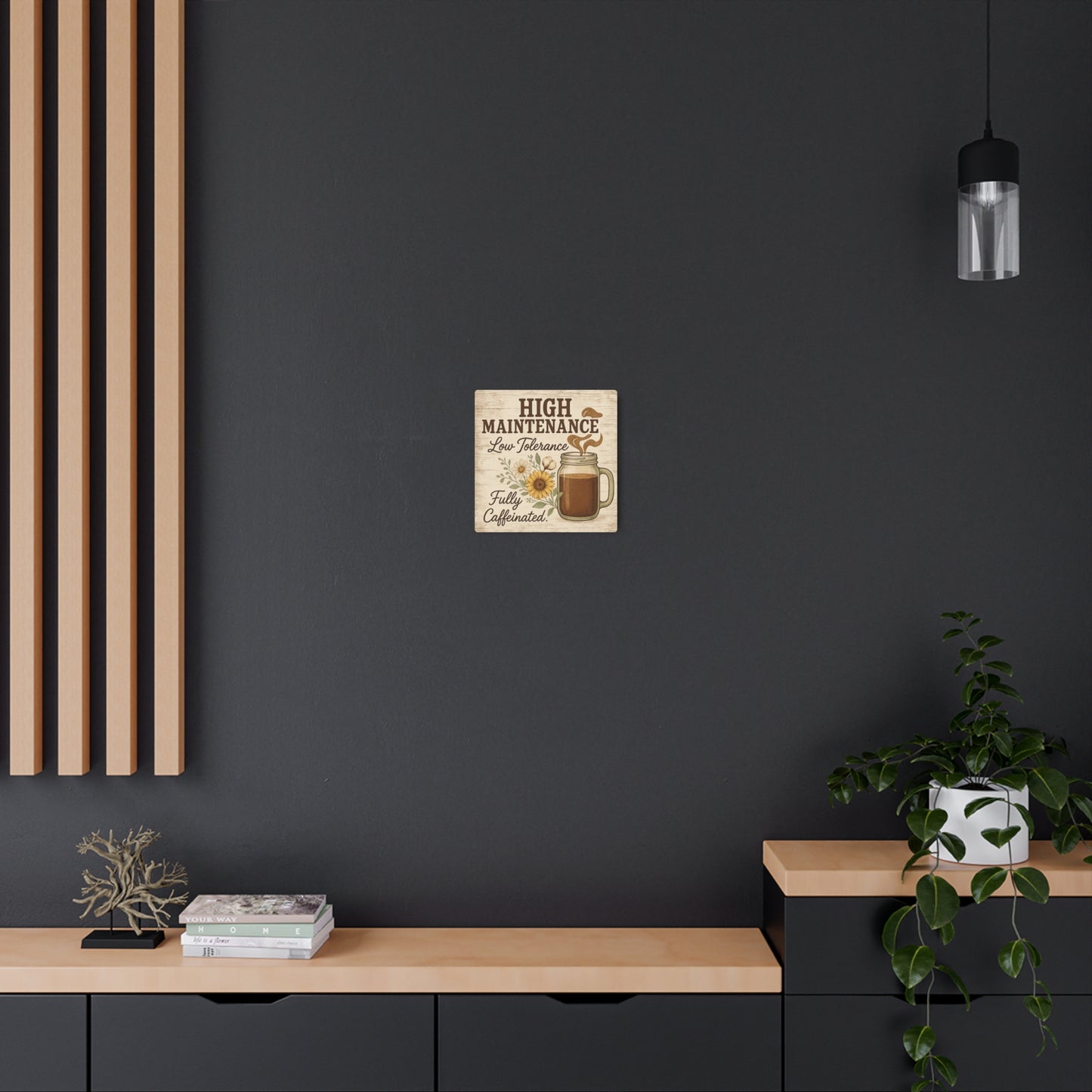 Cafe Metal Art Sign