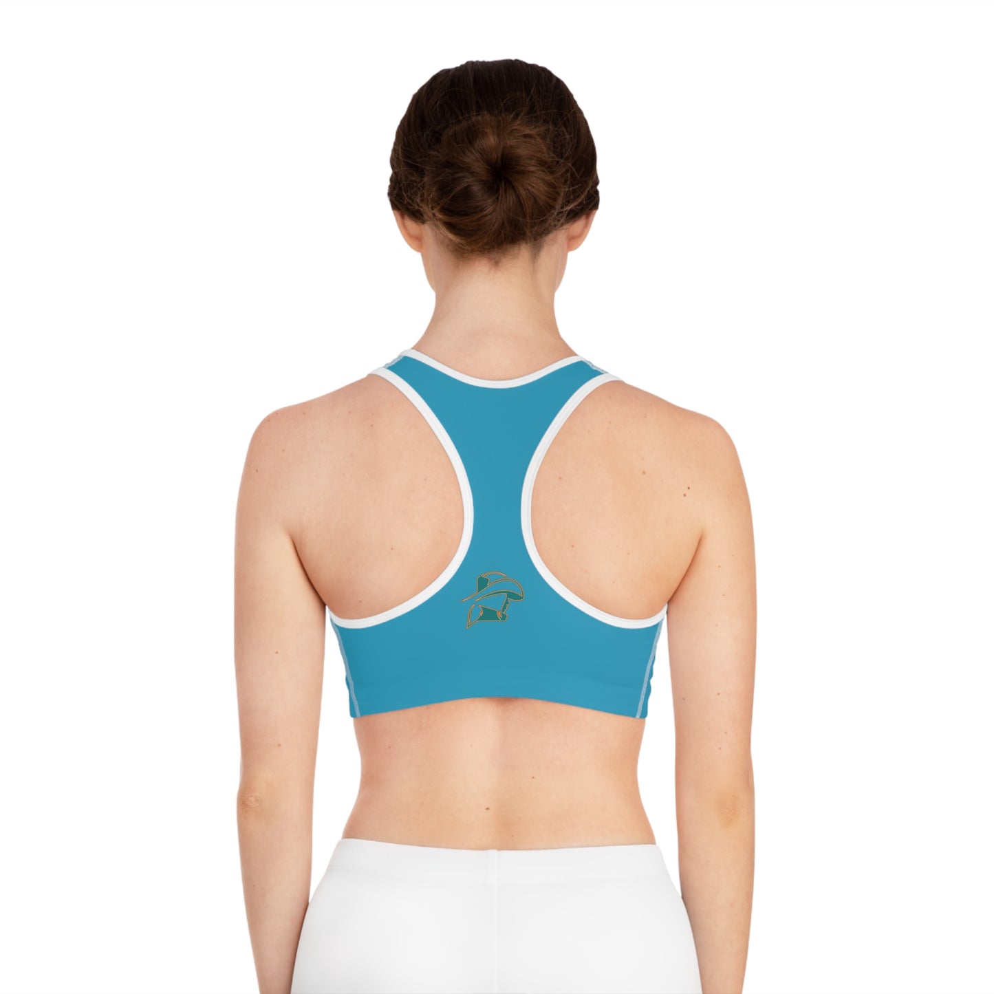 Turquoise Sports Bra