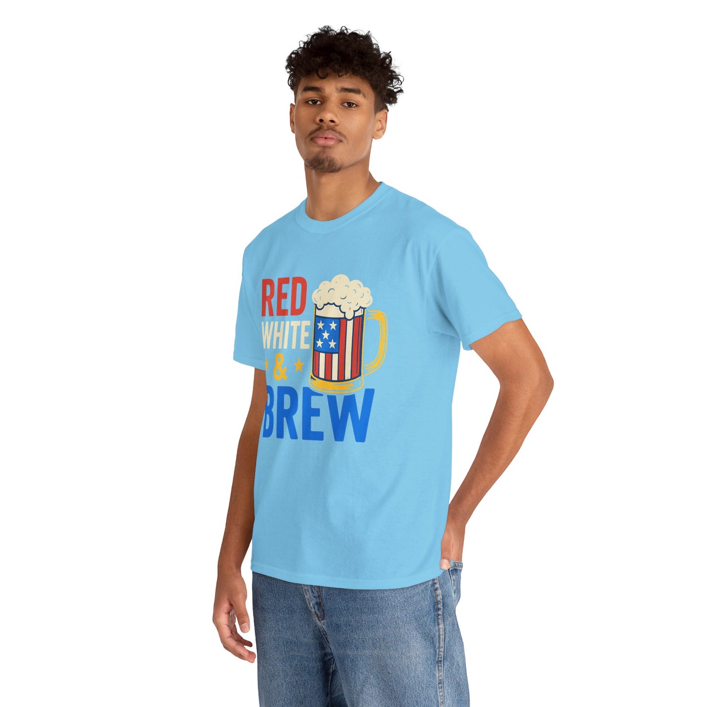 Men's Red, White & Brew
