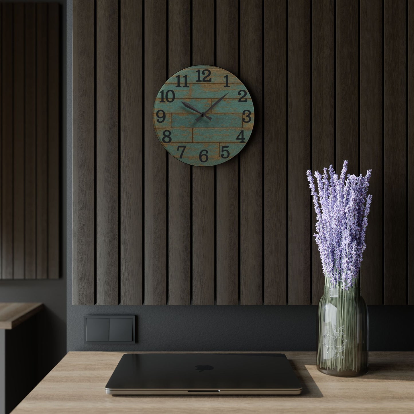 Rustic Wall Clock