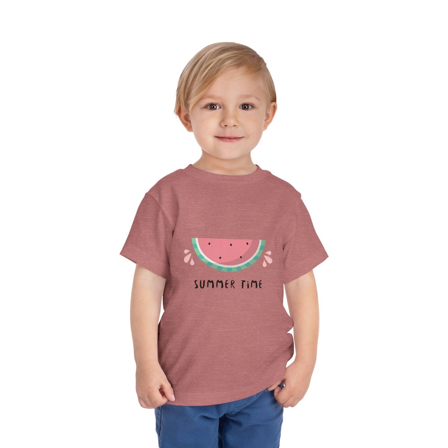 Toddler Summer Watermelon Tee - Cute Short Sleeve Shirt for Kids