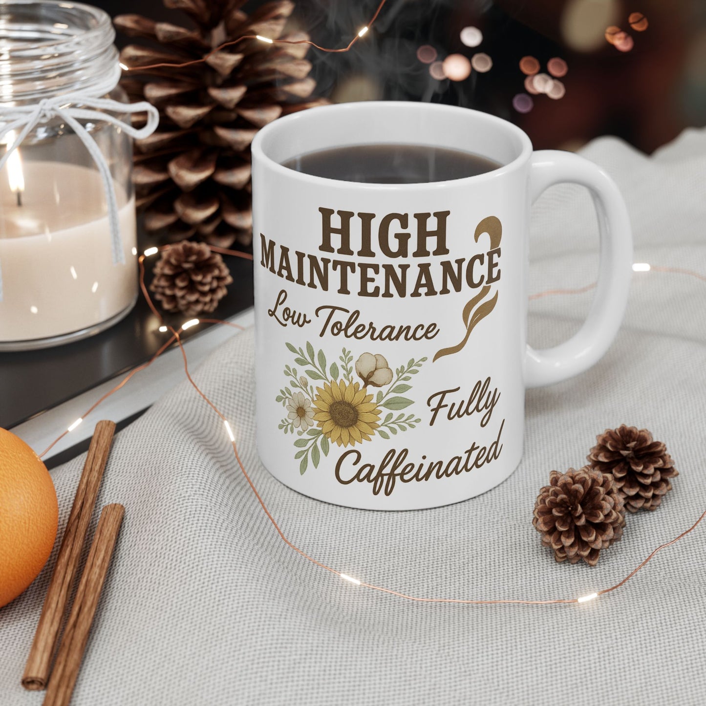 Heavily Caffeinated Mug
