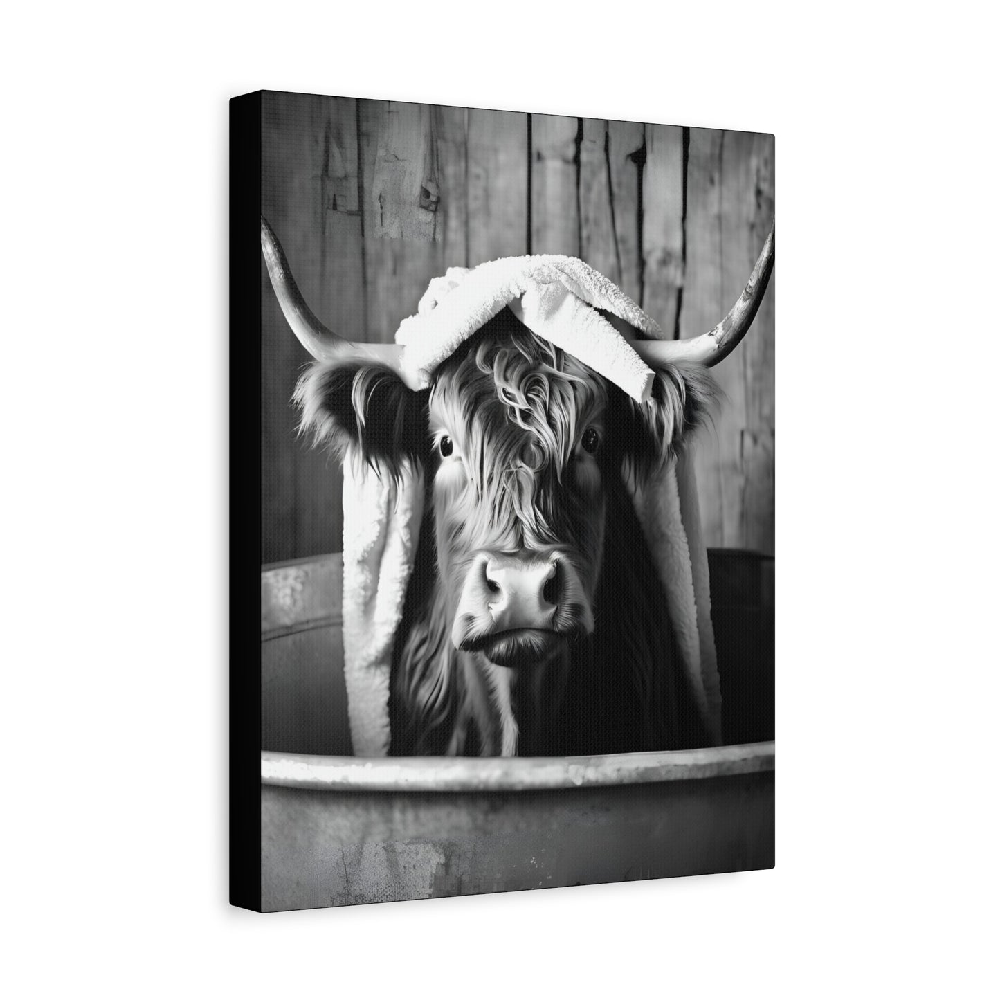 Highland Cow Bathtub