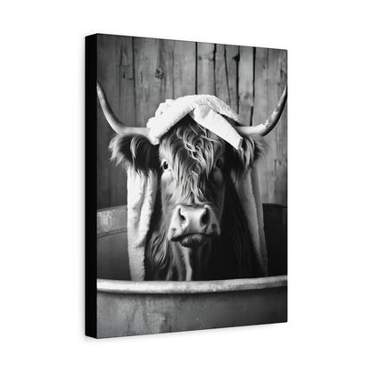 Highland Cow Bathtub