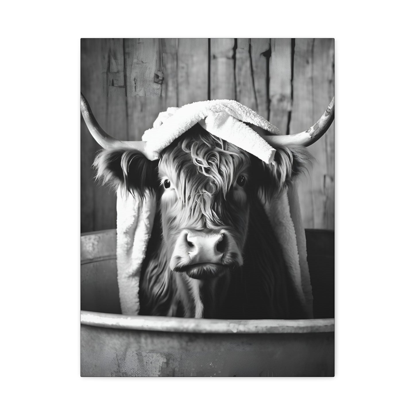 Highland Cow Bathtub