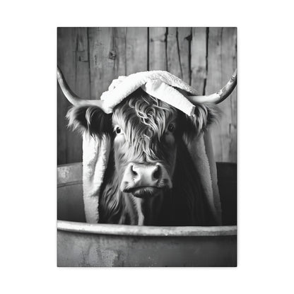 Highland Cow Bathtub